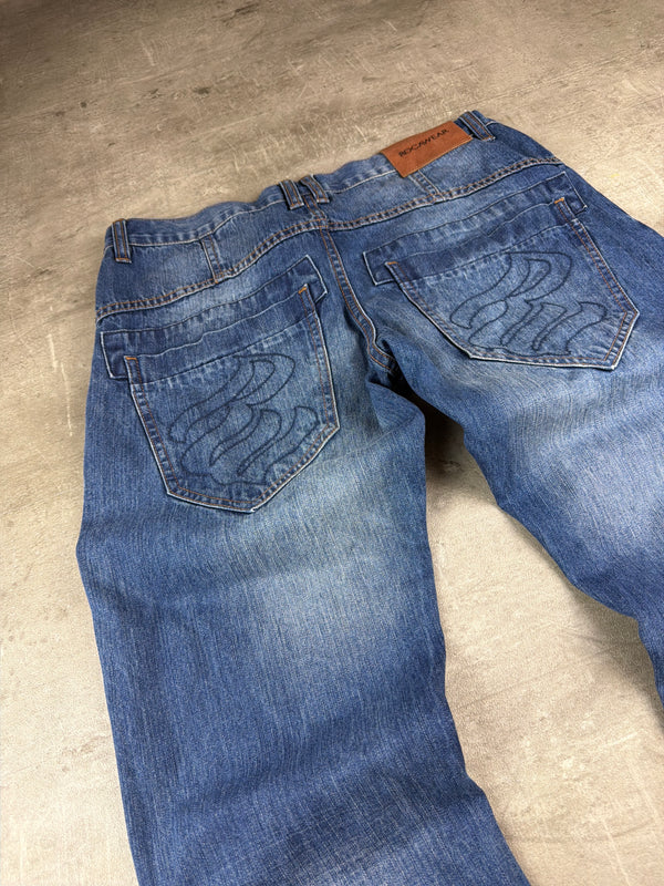Rocawear Y2K Loose Fit Denim Jeans "Tony Fit" – Blue Wash