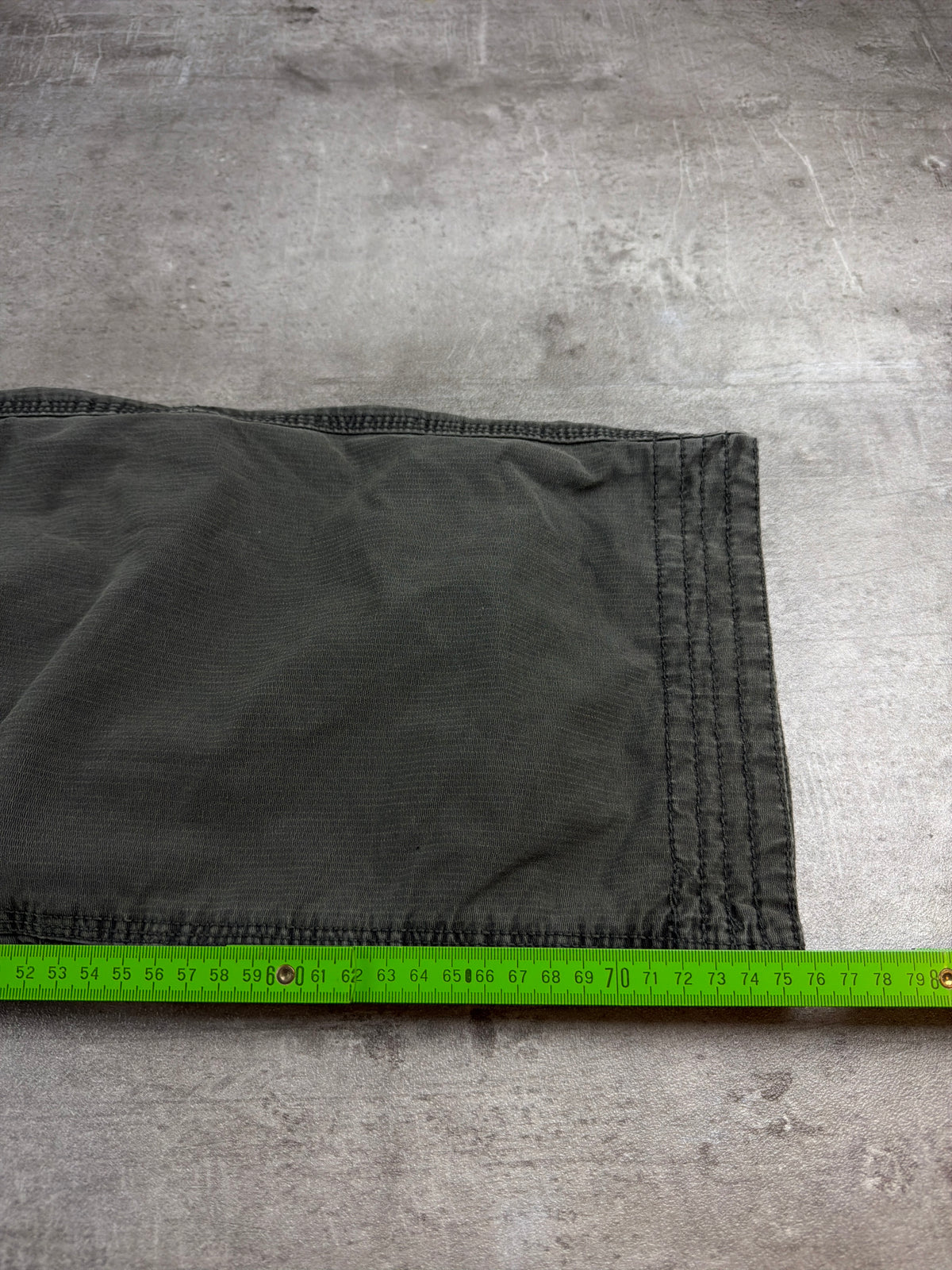 Camp David Vintage Utility "Gisela" Multi-Pockets Cargo Pants - Washed Khaki / Olive Grey
