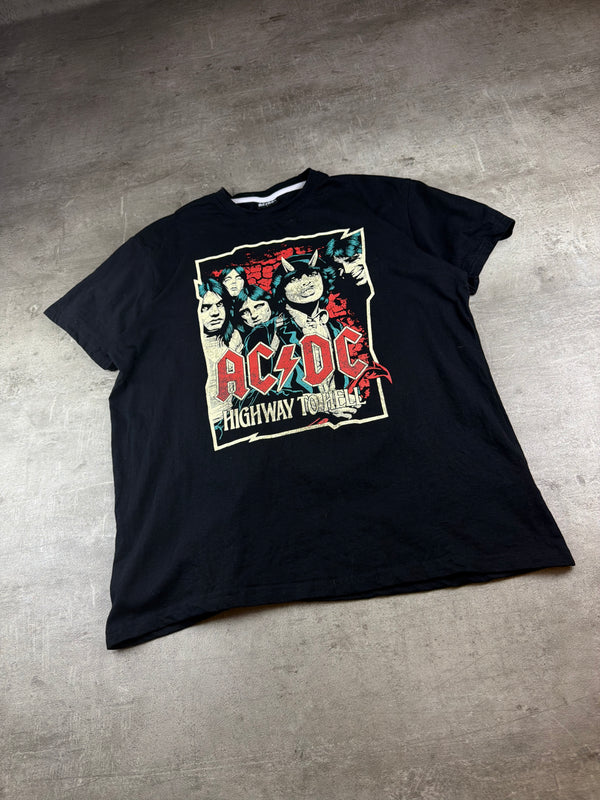AC/DC Vintage Graphic "Highway to Hell" Band Shirt - Black