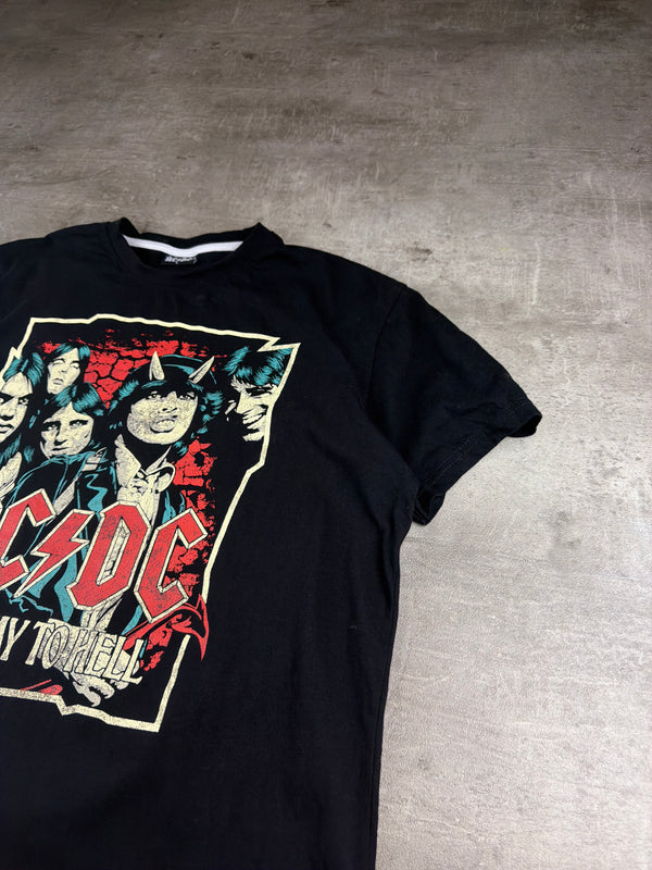 AC/DC Vintage Graphic "Highway to Hell" Band Shirt - Black