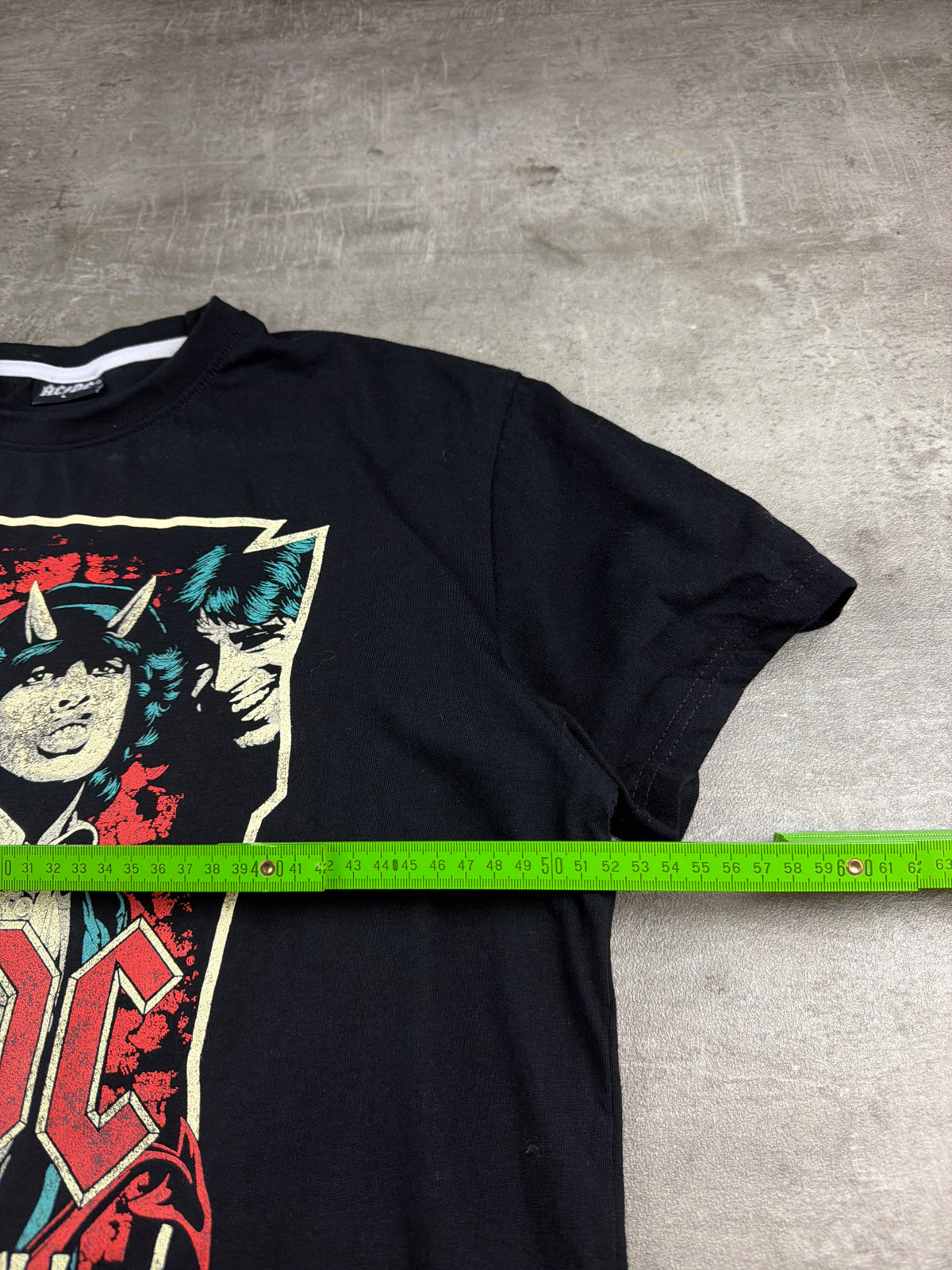 AC/DC Vintage Graphic "Highway to Hell" Band Shirt - Black