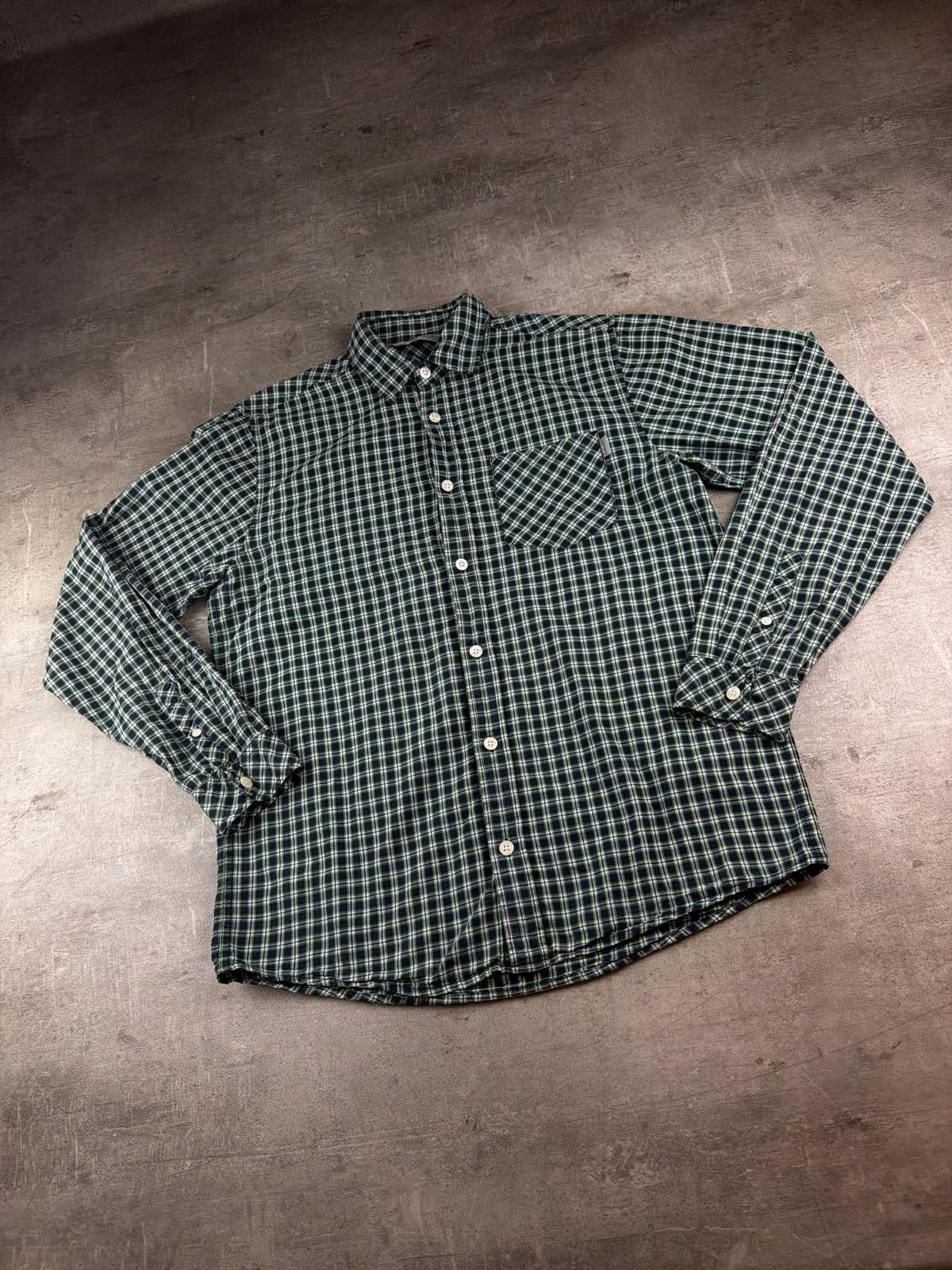 Carhartt "Rugged Outdoor" Plaid Longsleeve Shirt - Green/Black