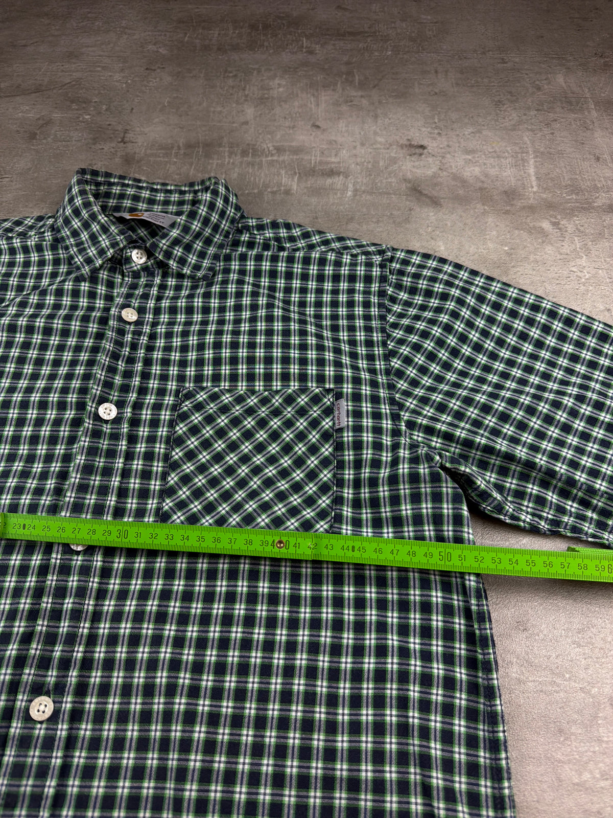 Carhartt "Rugged Outdoor" Plaid Longsleeve Shirt - Green/Black