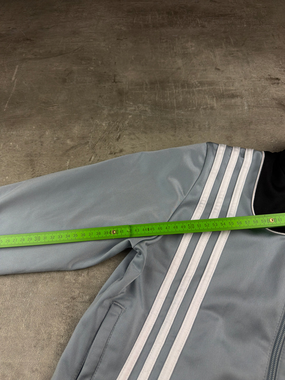 Adidas Y2K Two-Tone Three-Stripes Trackjacket - Grey / Black