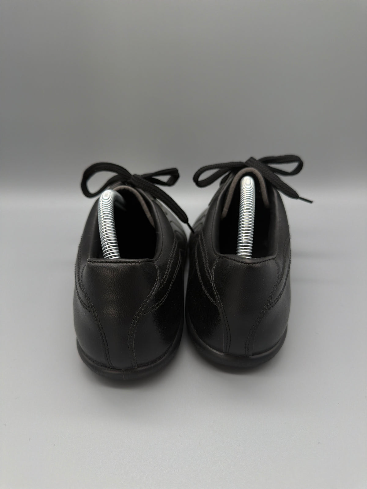 Puma City Sport Vintage Leather Low Sneaker - Black - Past Pieces