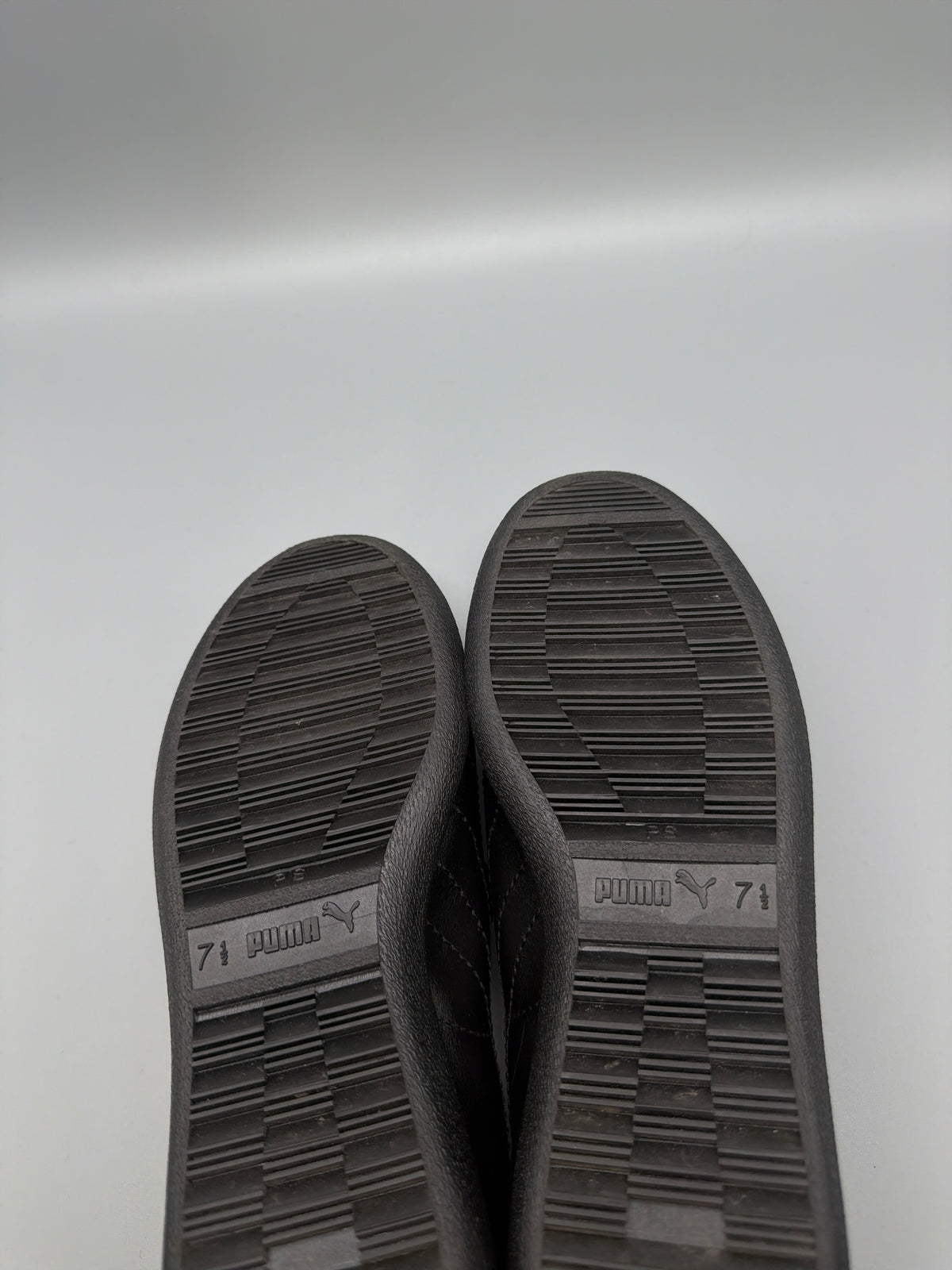 Puma City Sport Vintage Leather Low Sneaker - Black - Past Pieces