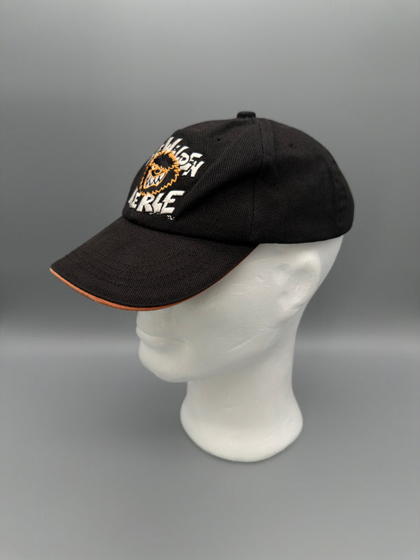Vintage "Die Wilden Kerle" Embroidered Cap - Black / Orange
