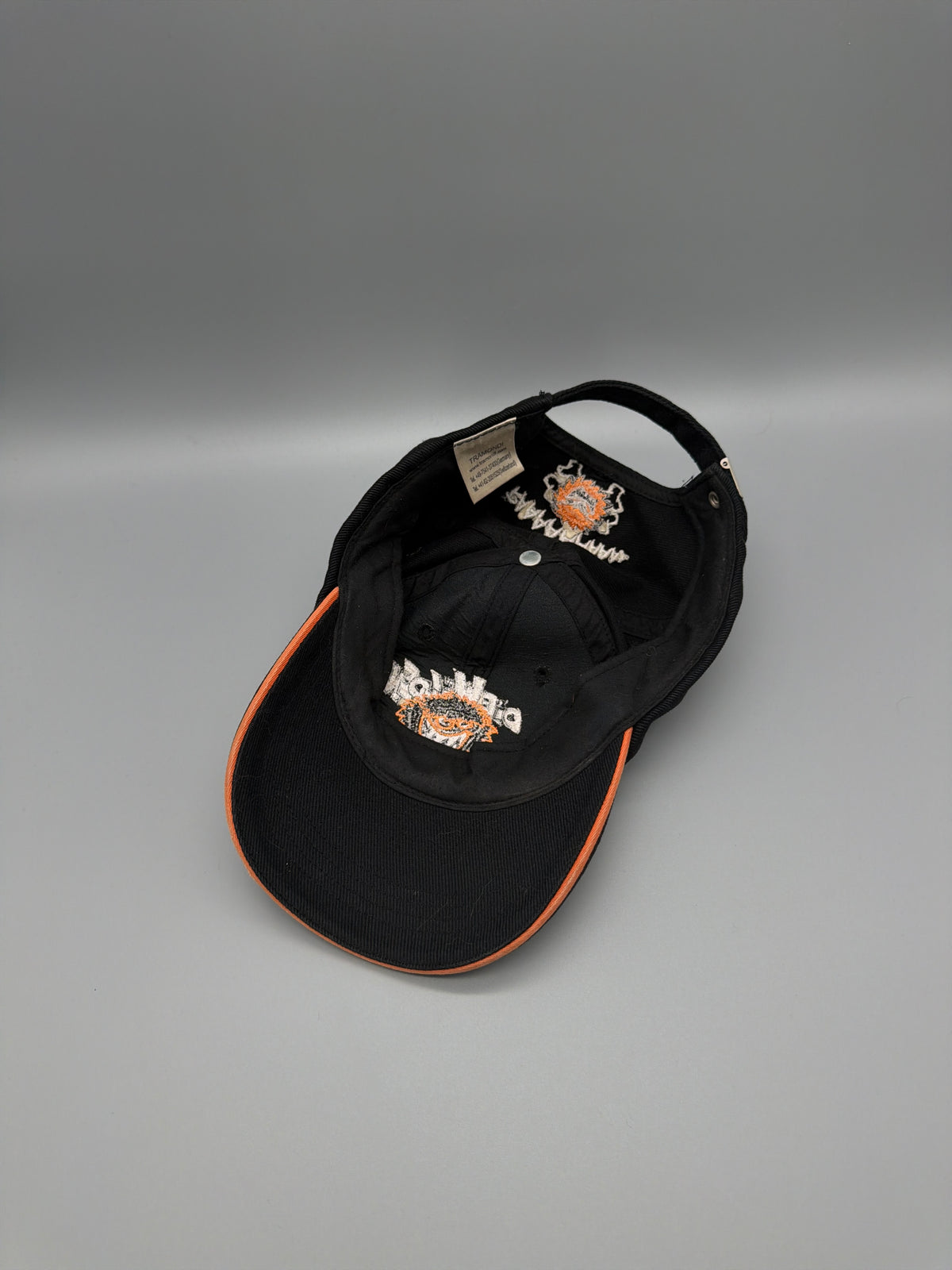 Vintage "Die Wilden Kerle" Embroidered Cap - Black / Orange - Past Pieces