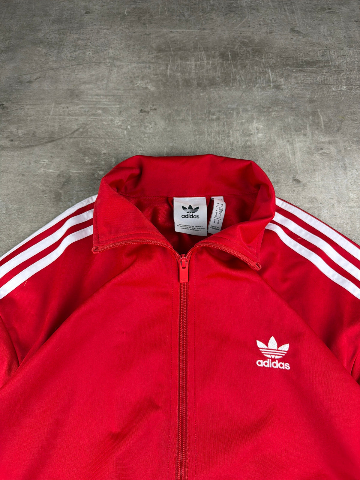Adidas Originals Firebird Y2K Trackjacket - Red / White - Past Pieces