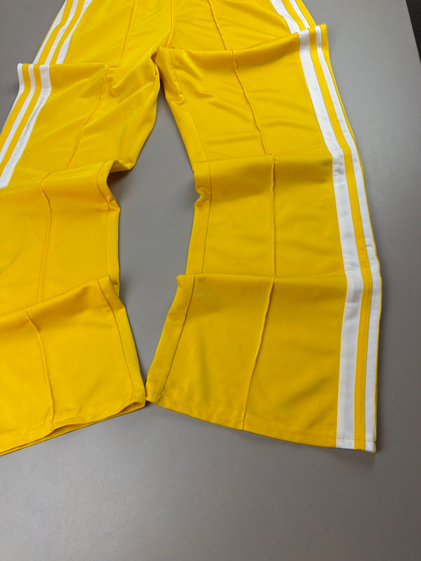 Adidas Y2K "Retro Patch" Trackpants - Sunflower Yellow