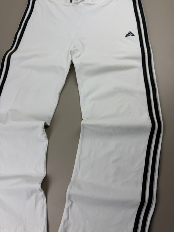 Adidas Y2K Striped Trackpants - White & Black