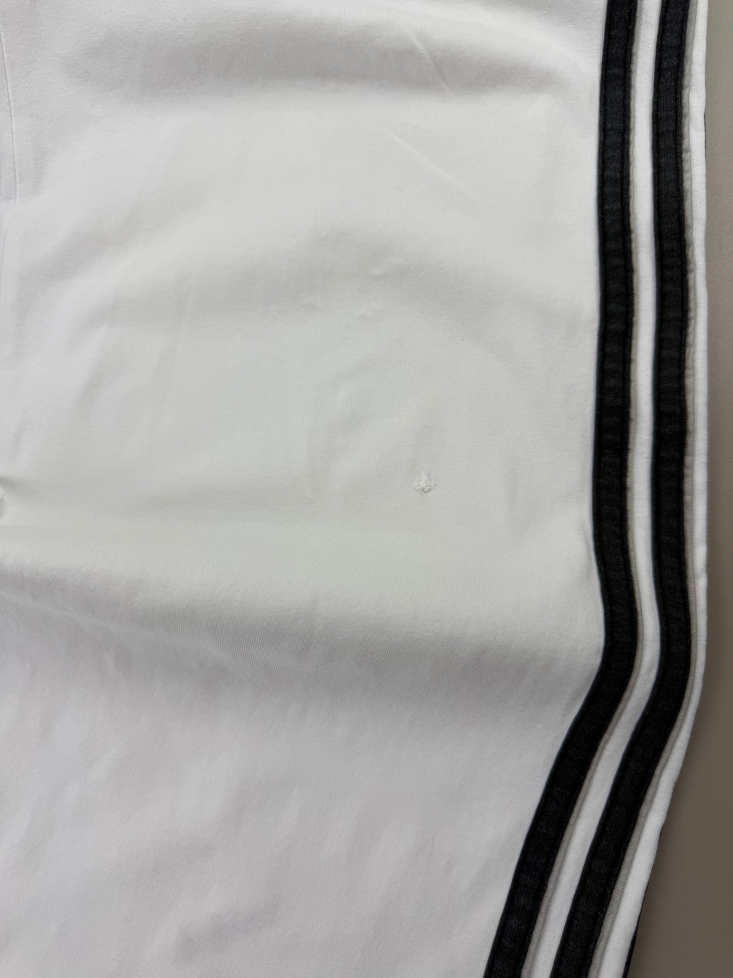 Adidas Y2K Striped Trackpants - White & Black