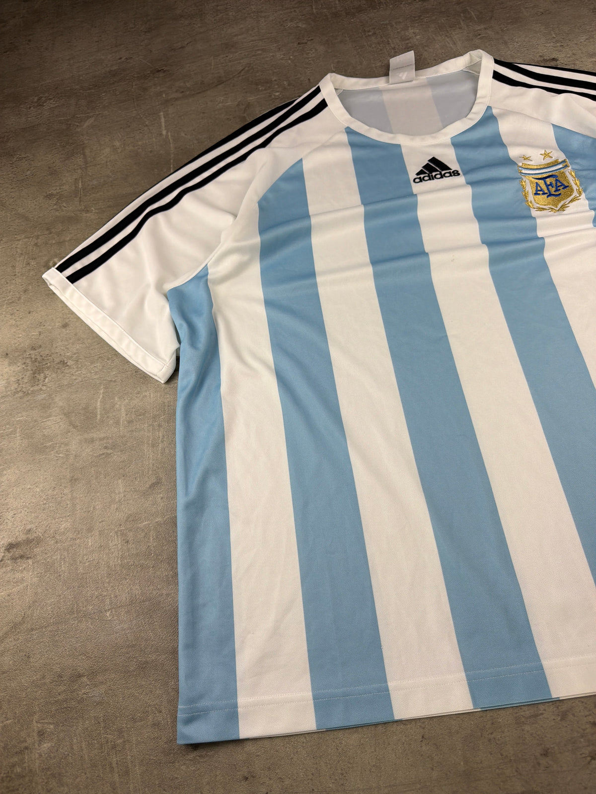 Adidas Argentina AFA 2006/07 Home Jersey - Sky Blue / White Blokecore – Ansicht 3