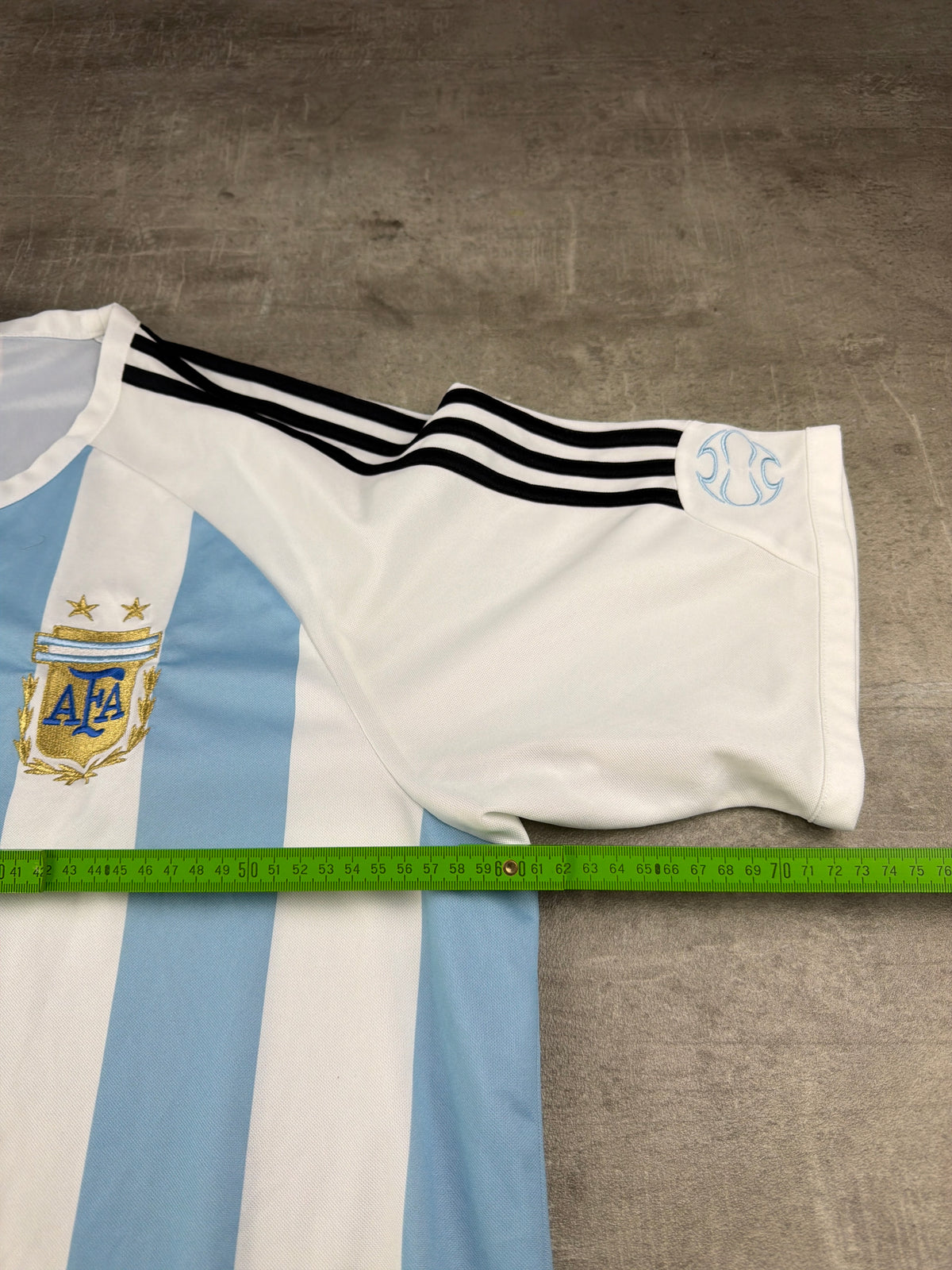 Adidas Argentina AFA 2006/07 Home Jersey - Sky Blue / White Blokecore - Past Pieces