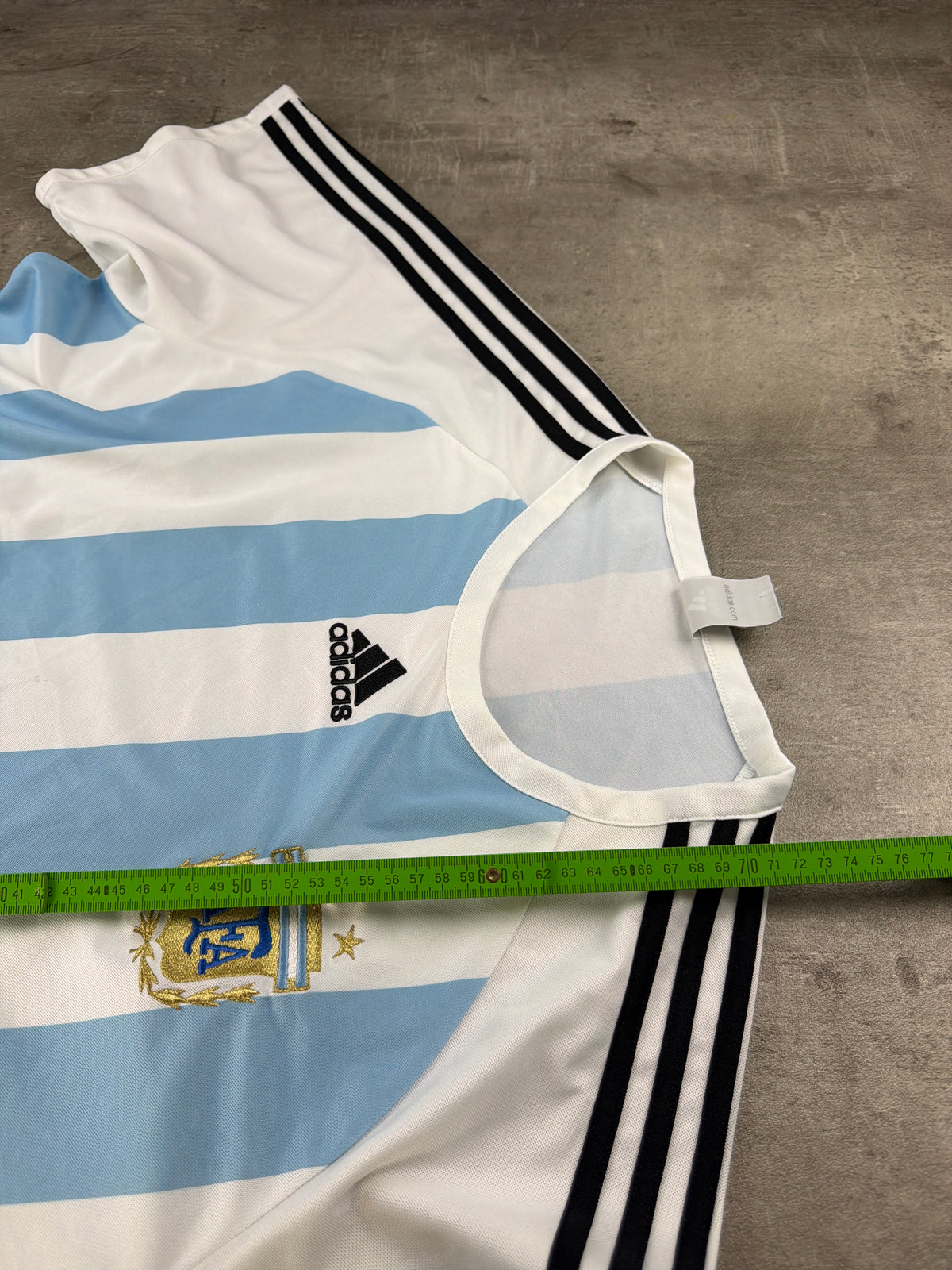 Adidas Argentina AFA 2006/07 Home Jersey - Sky Blue / White Blokecore - Past Pieces