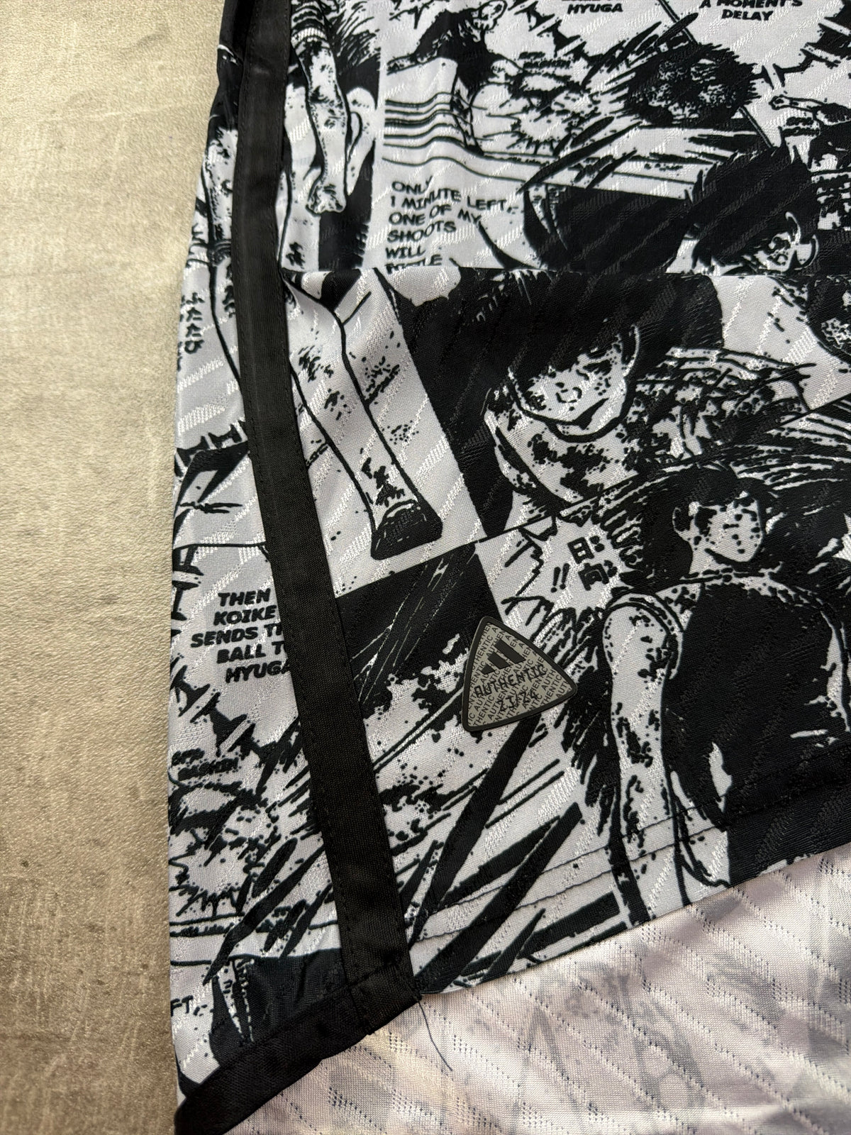 Adidas Japan 2023/24 "Captain Tsubasa" Manga Authentic Jersey - Black / White - Past Pieces