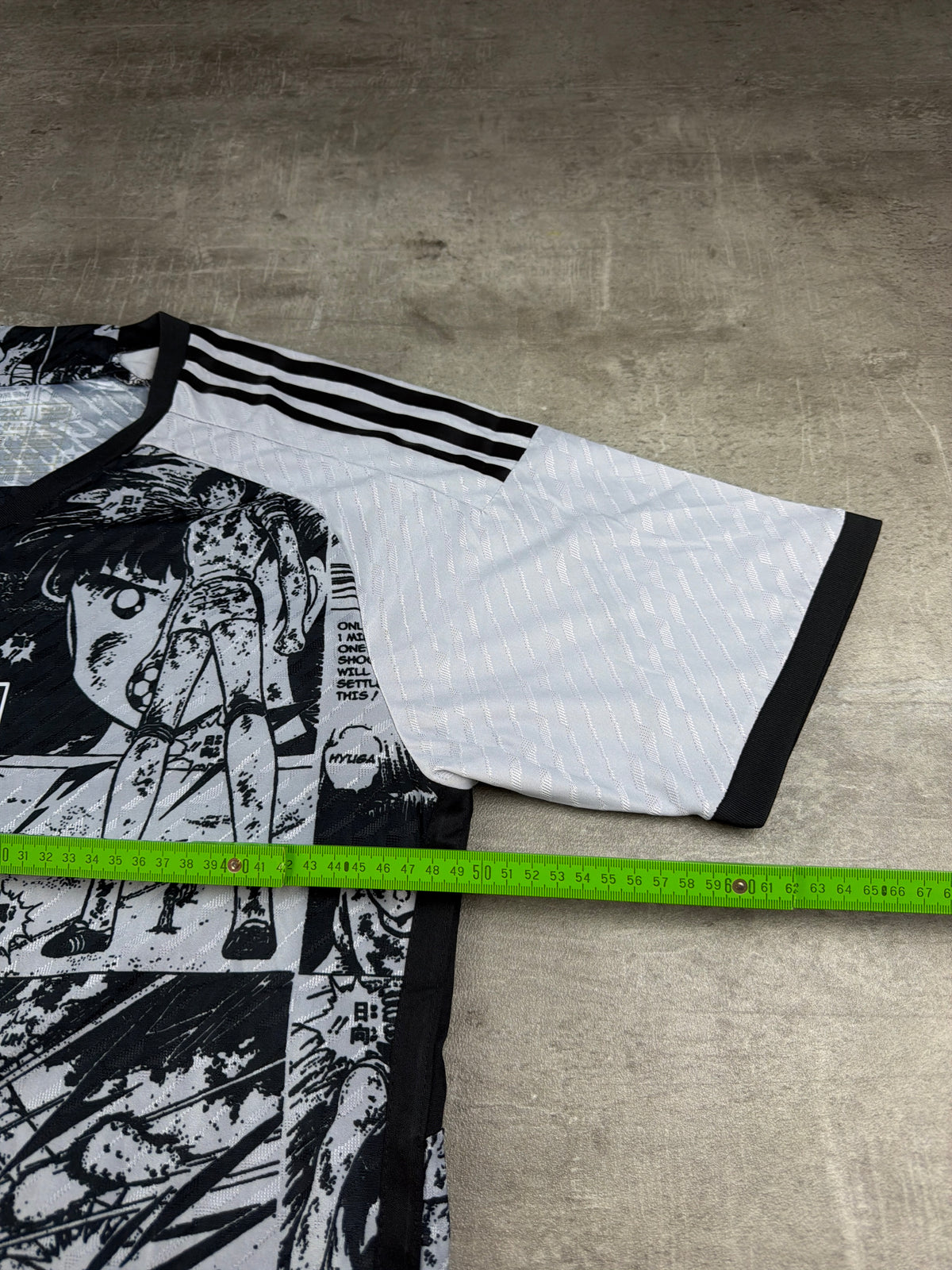 Adidas Japan 2023/24 "Captain Tsubasa" Manga Authentic Jersey - Black / White – Ansicht 15