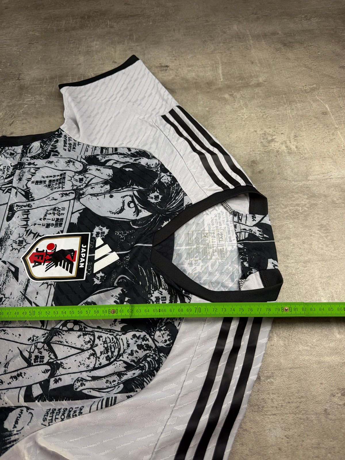Adidas Japan 2023/24 "Captain Tsubasa" Manga Authentic Jersey - Black / White - Past Pieces