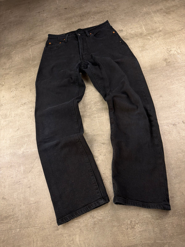 Levi's Premium Vintage Straight Leg Denim - Washed Black