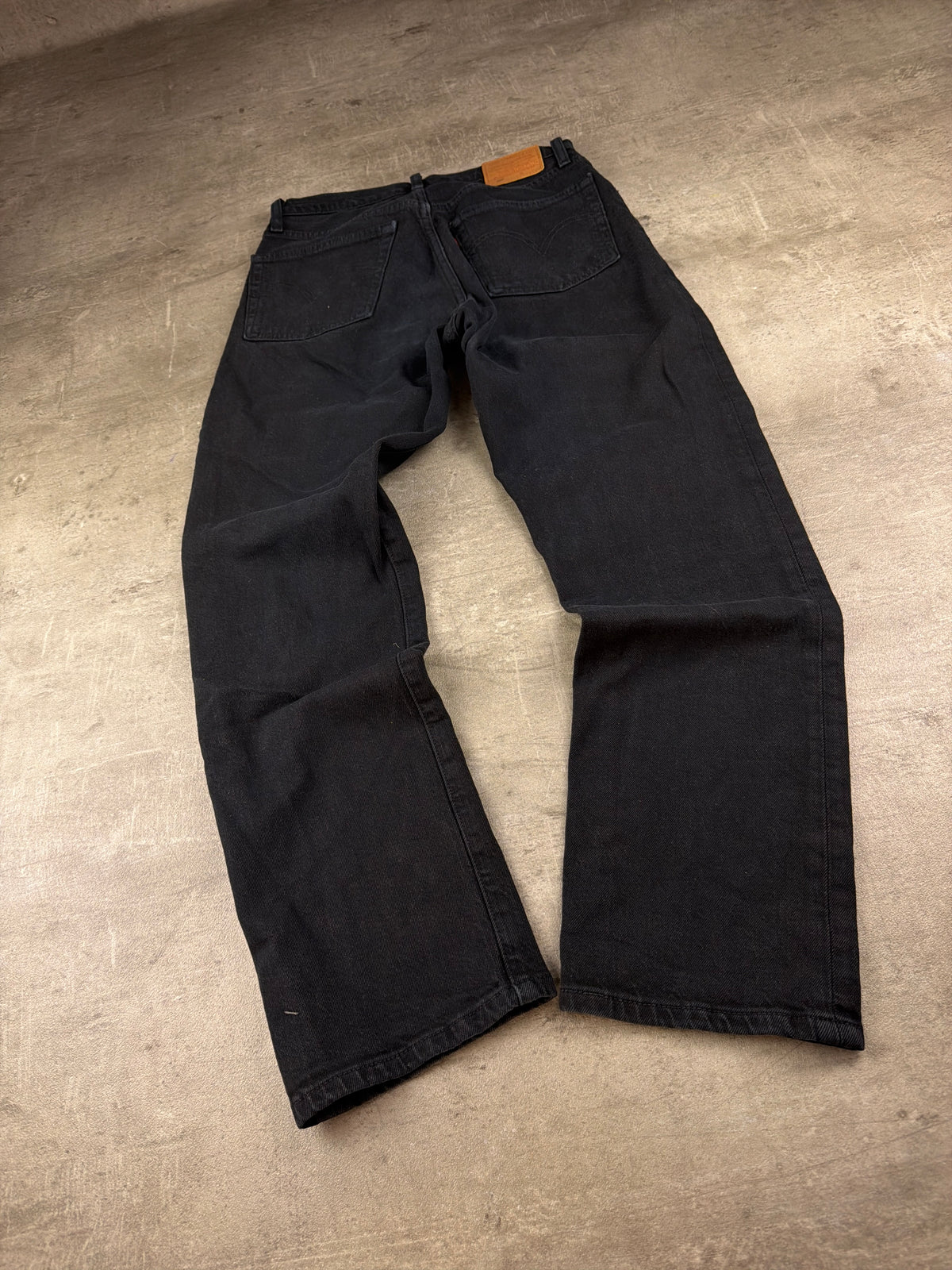 Levi's Premium Vintage Straight Leg Denim - Washed Black – Ansicht 6
