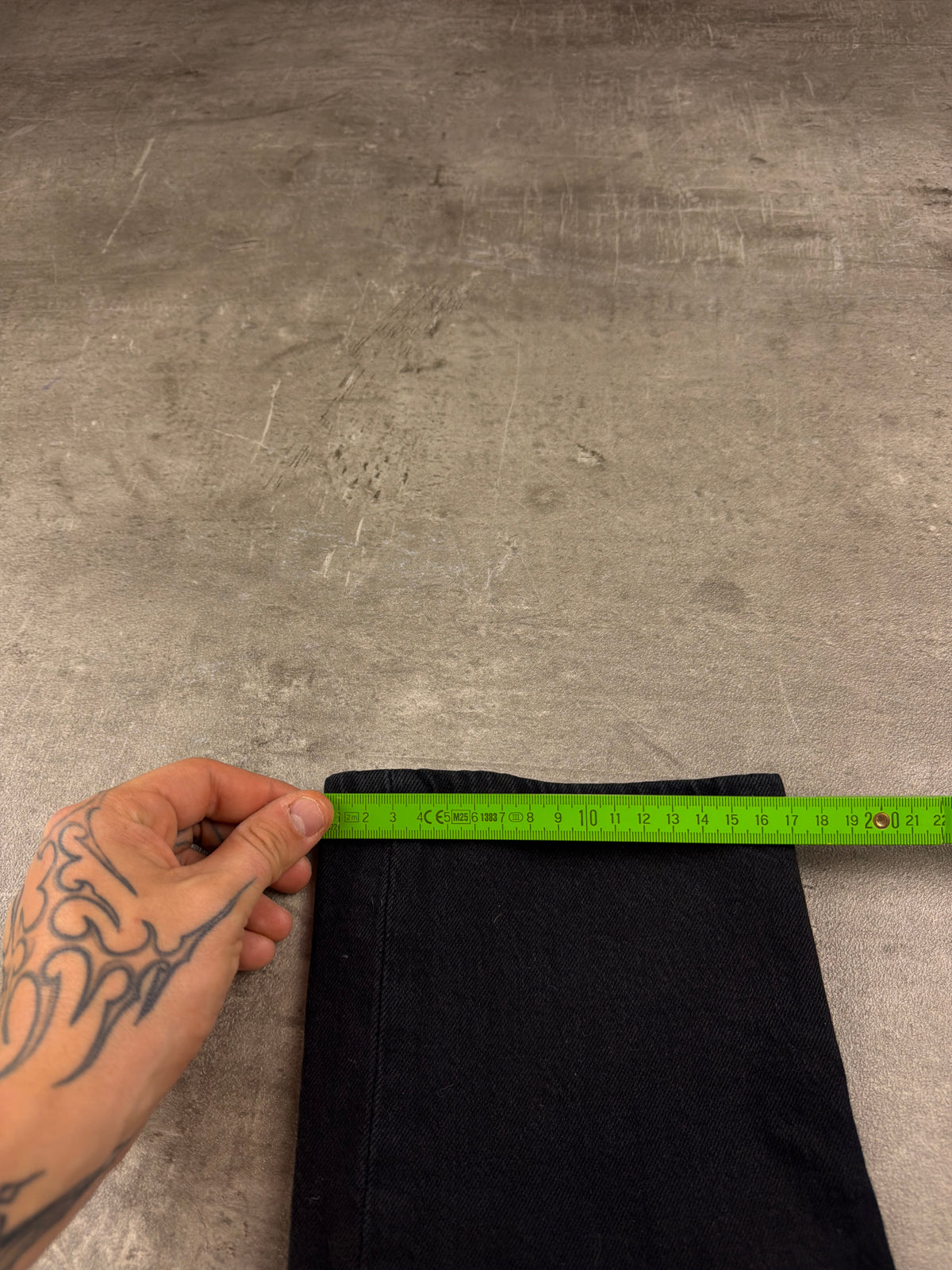 Levi's Premium Vintage Straight Leg Denim - Washed Black - Past Pieces