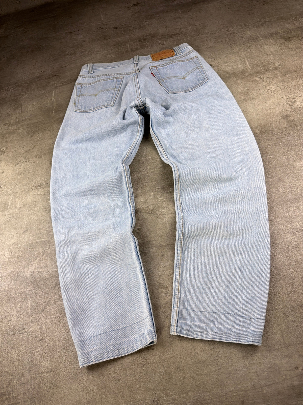 Levi's 501 Vintage 90s Straight Leg Denim - Light Blue Washed – Ansicht 6