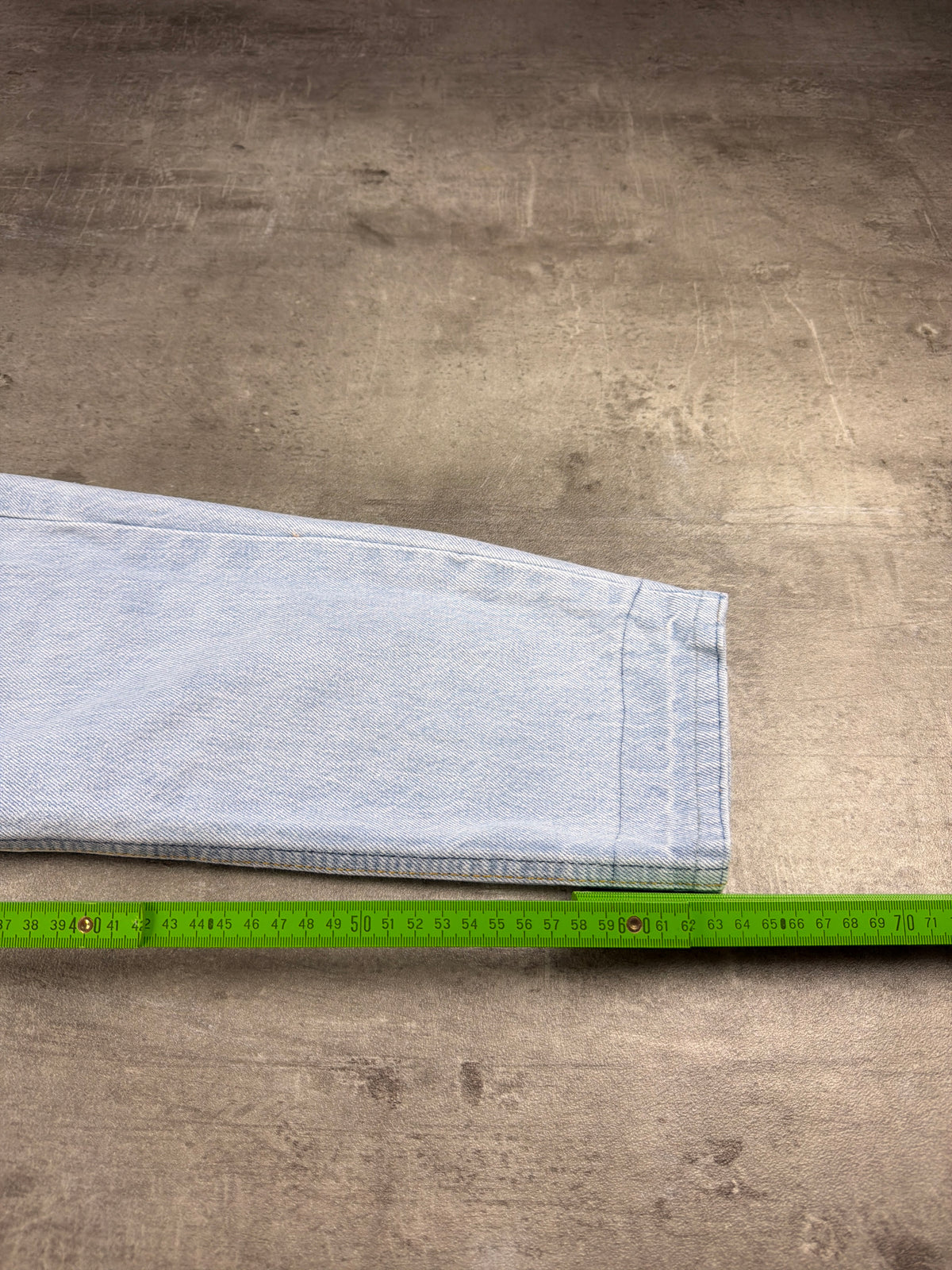 Levi's 501 Vintage 90s Straight Leg Denim - Light Blue Washed - Past Pieces