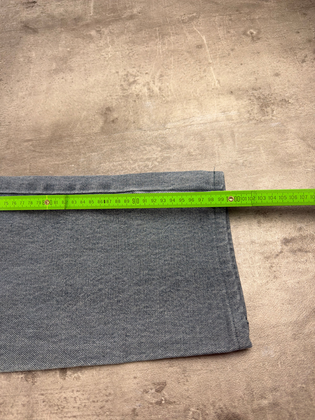 Levi's "501" Vintage Straight Leg Denim Jeans - Faded Grey Blue - Past Pieces
