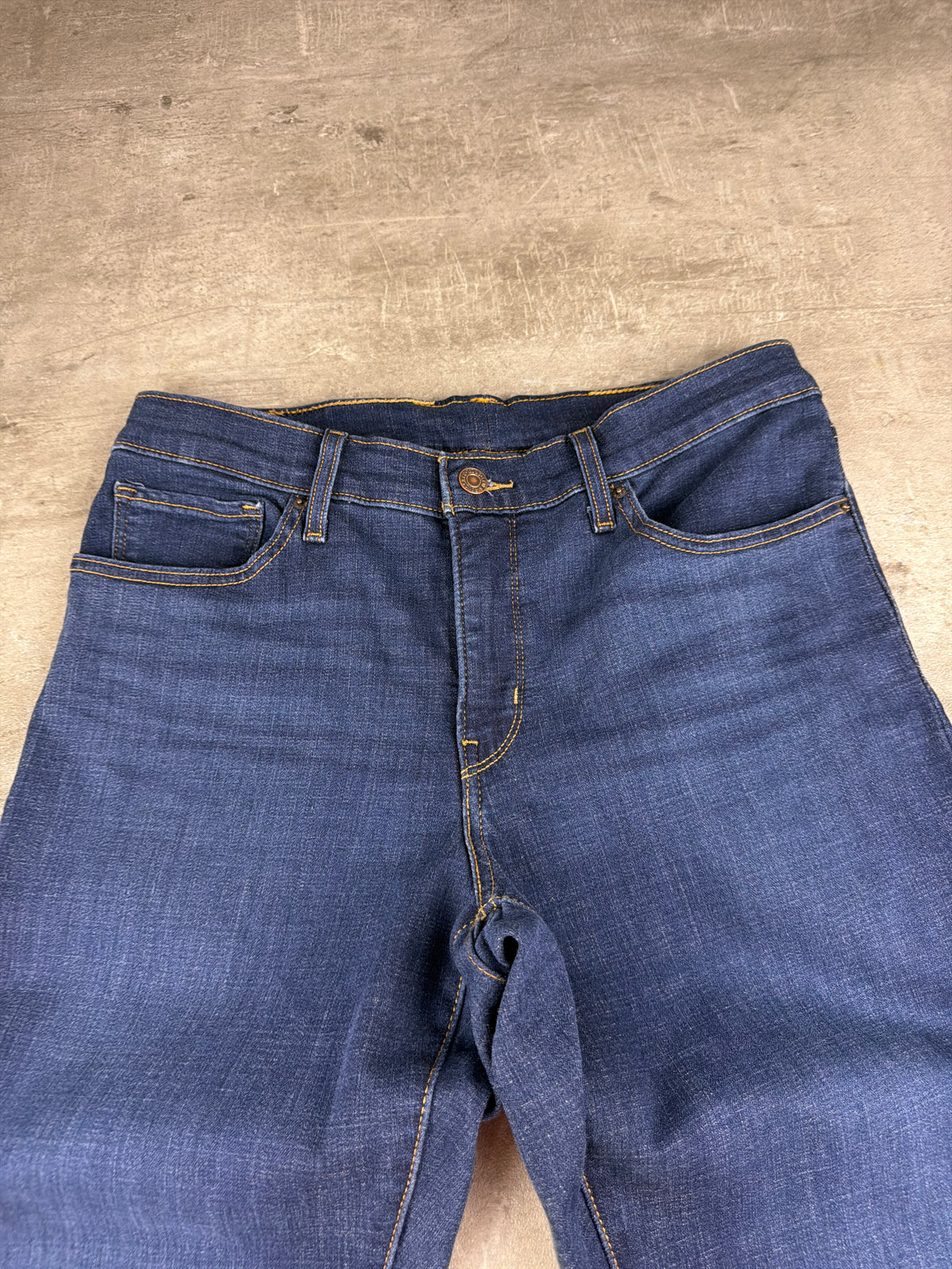 Levi's Y2K Stretch Bootcut Denim Jeans - Dark Blue Washed – Ansicht 5