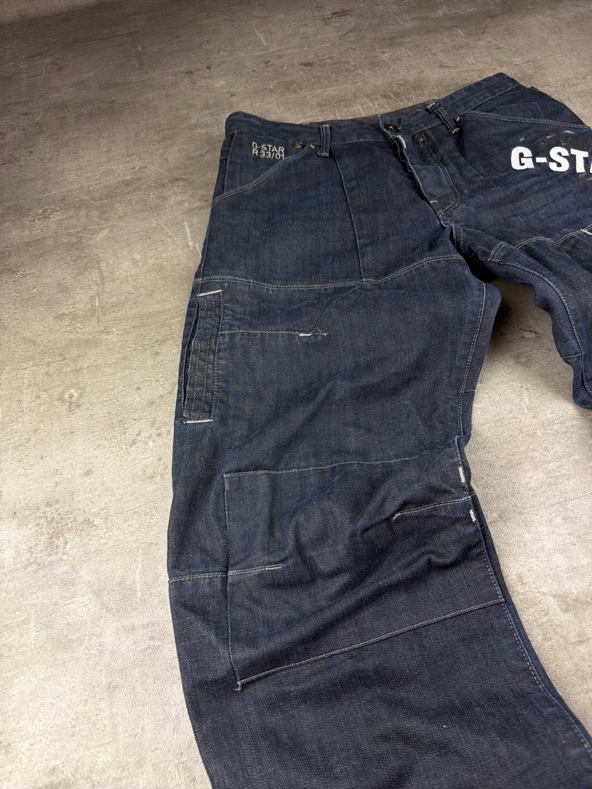 G-Star Raw Trail 5620 Loose Embro Baggy Denim - Dark Indigo / Y2K Streetwear – Ansicht 3