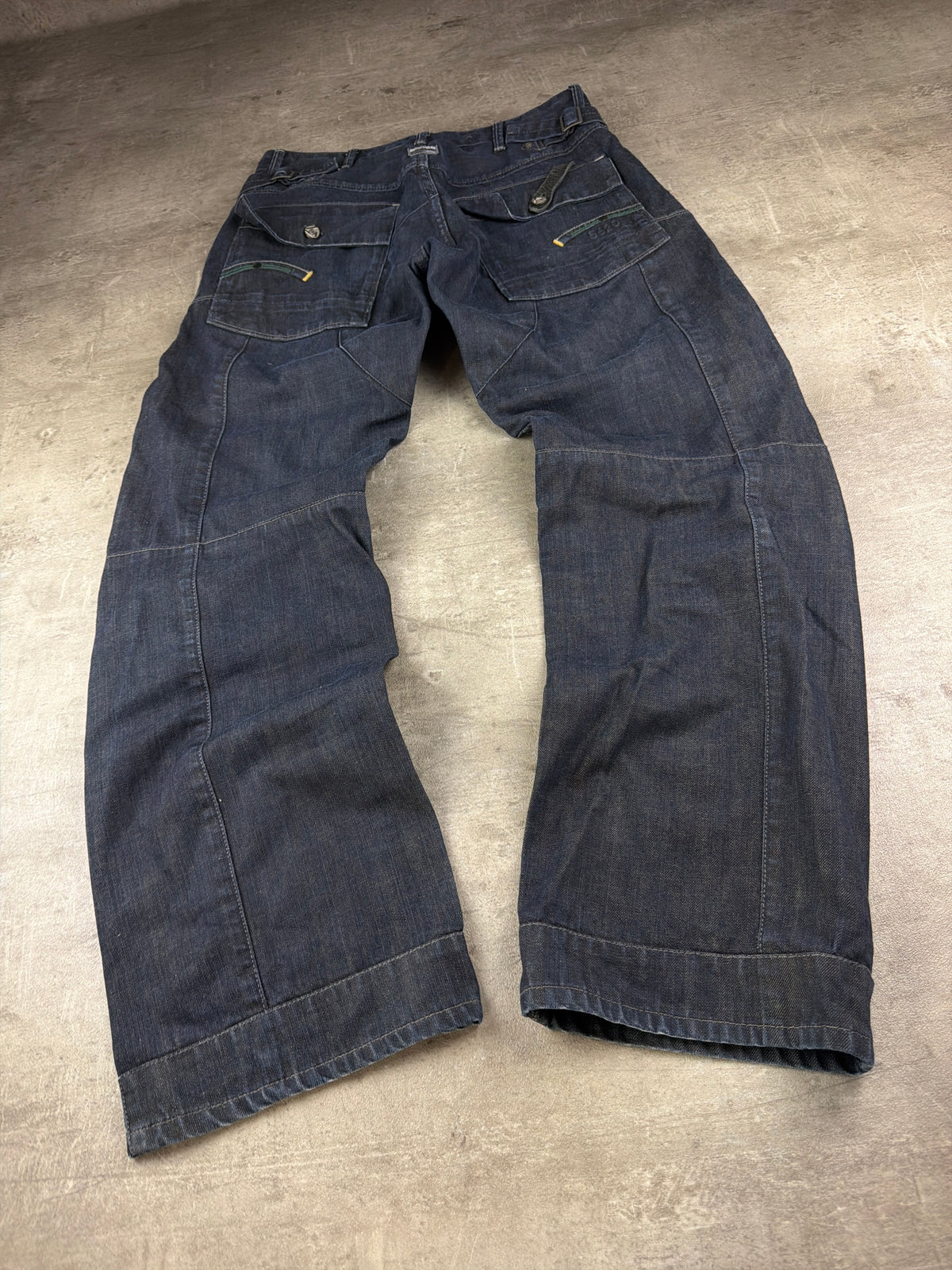 G-Star Raw Trail 5620 Loose Embro Baggy Denim - Dark Indigo / Y2K Streetwear – Ansicht 7