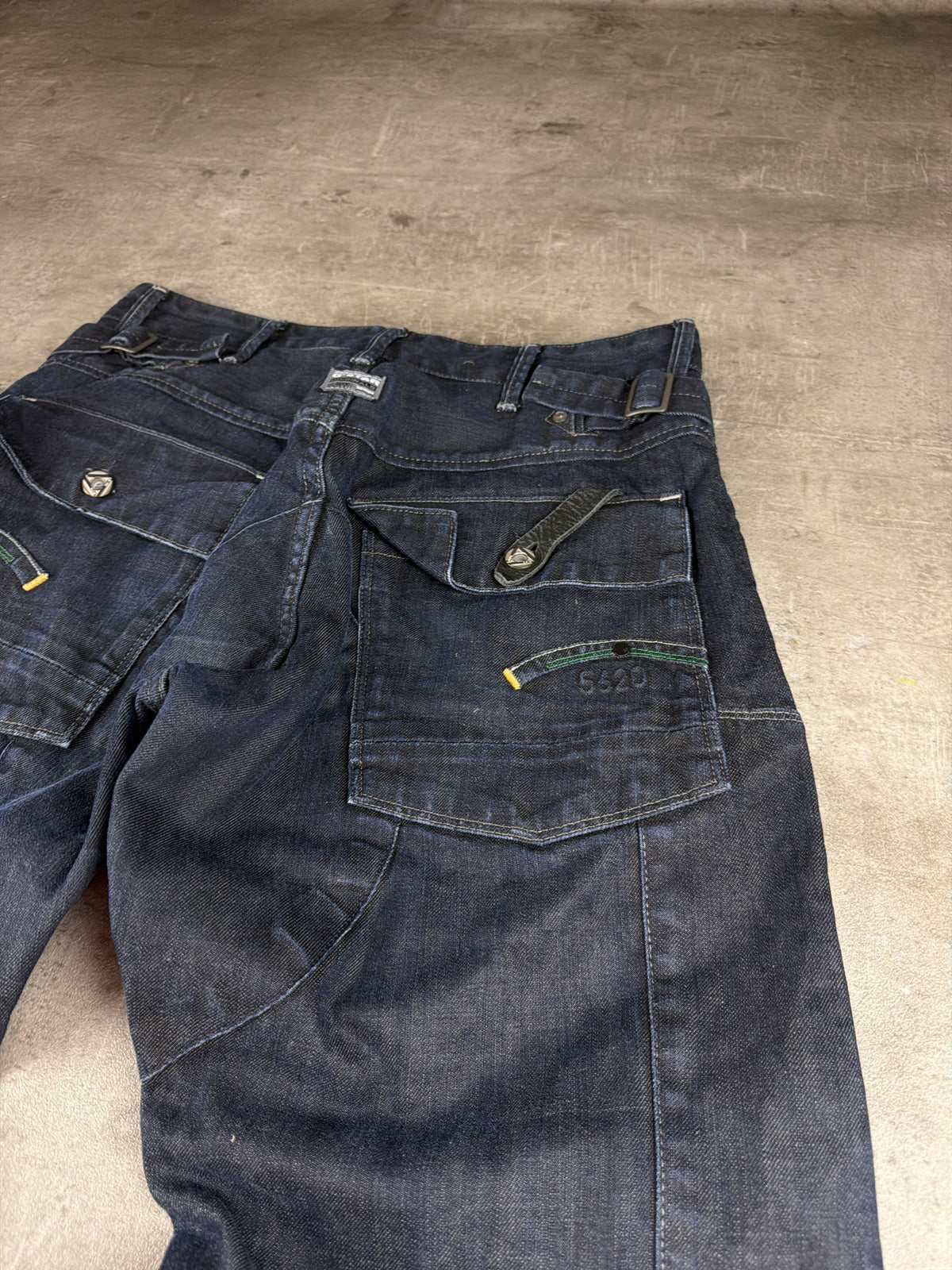 G-Star Raw Trail 5620 Loose Embro Baggy Denim - Dark Indigo / Y2K Streetwear – Ansicht 9