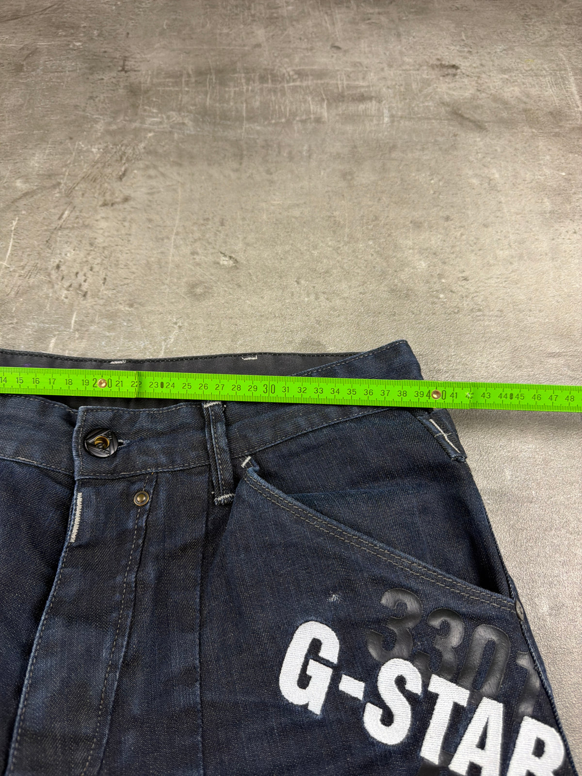 G-Star Raw Trail 5620 Loose Embro Baggy Denim - Dark Indigo / Y2K Streetwear – Ansicht 11