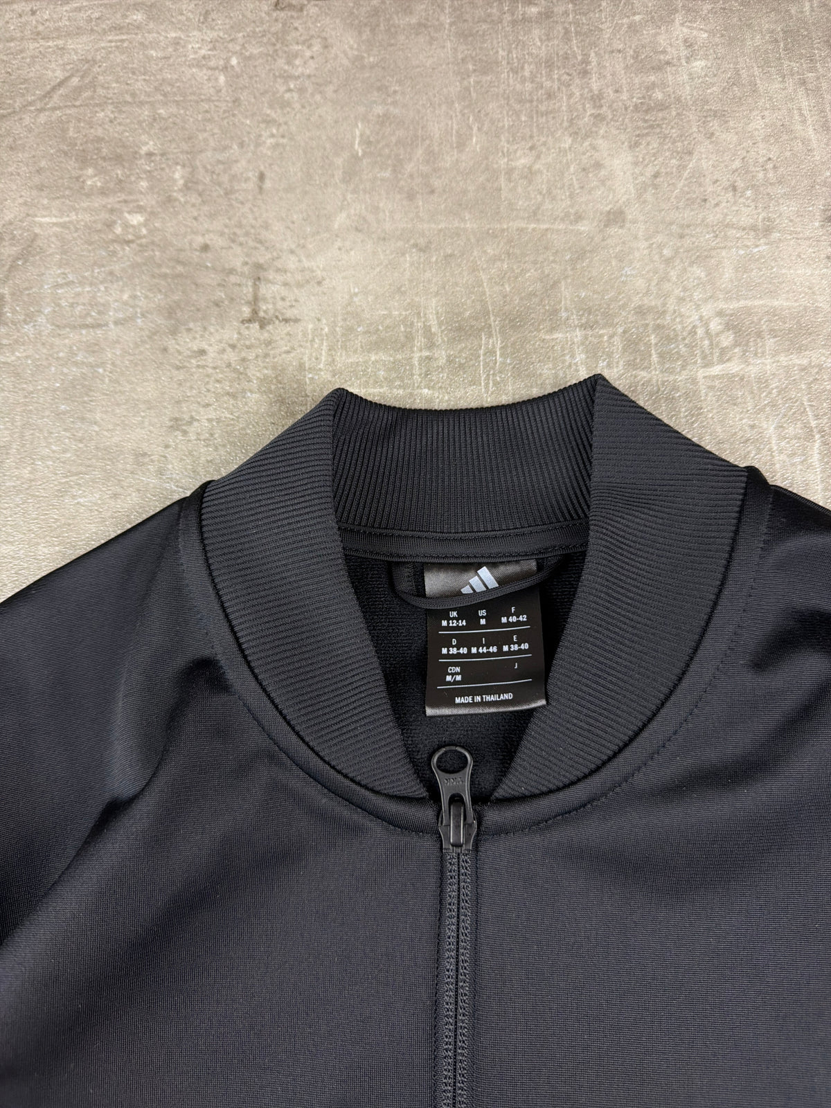 Adidas Three-Stripes Bomber Trackjacket - Black / White - Past Pieces