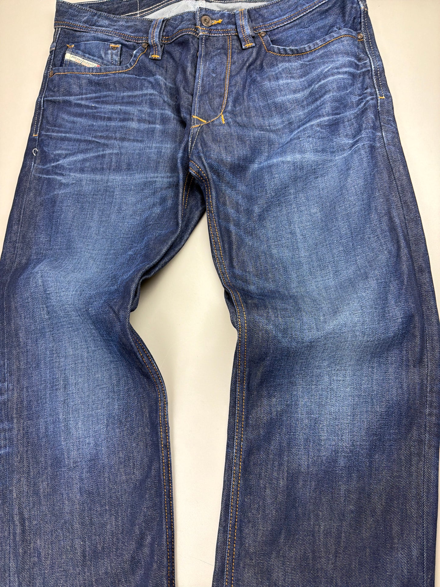 Diesel Archive "Larkee" Denim Jeans - Faded Indigo Wash