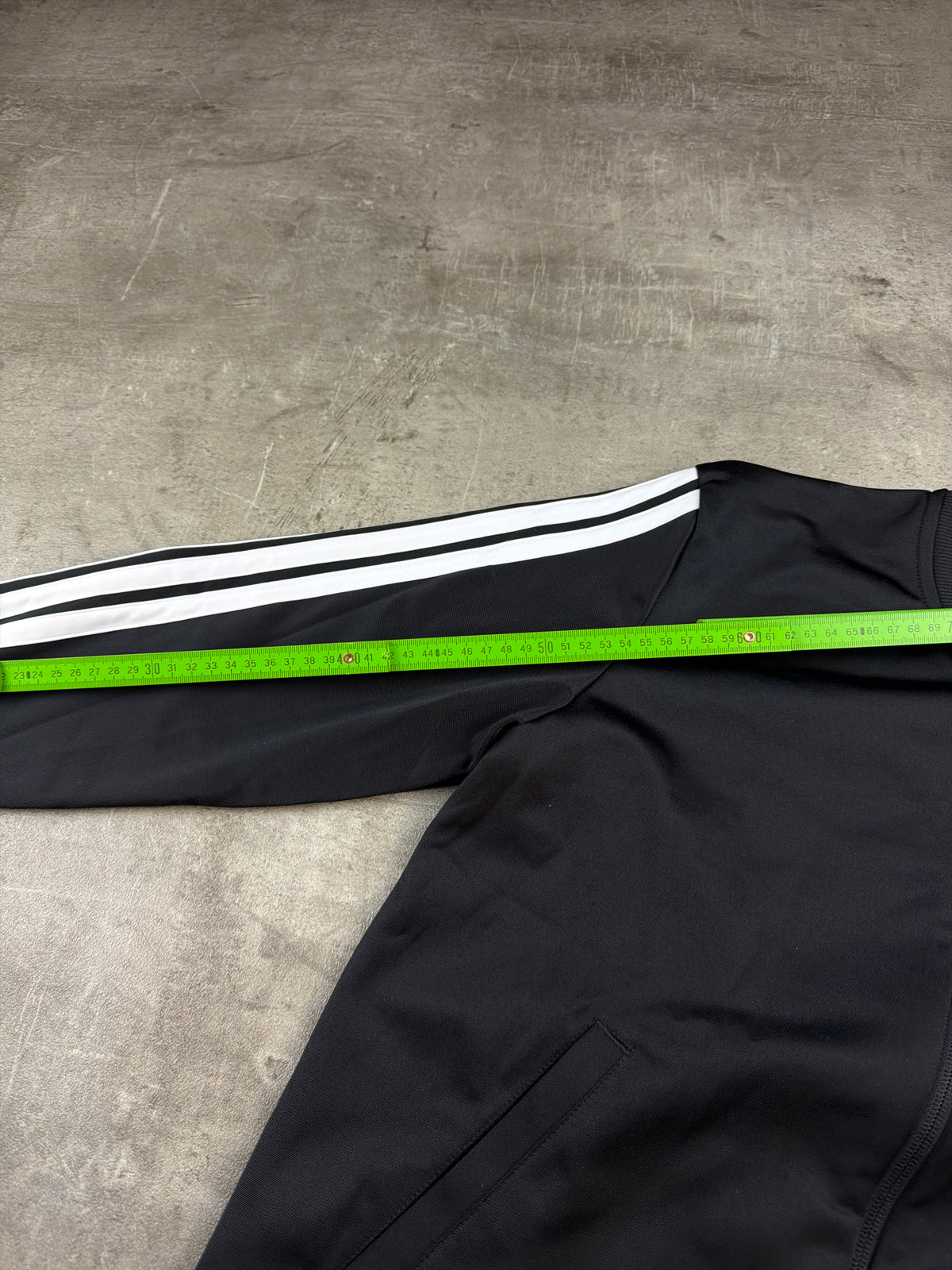Adidas Three-Stripes Bomber Trackjacket - Black / White – Ansicht 8
