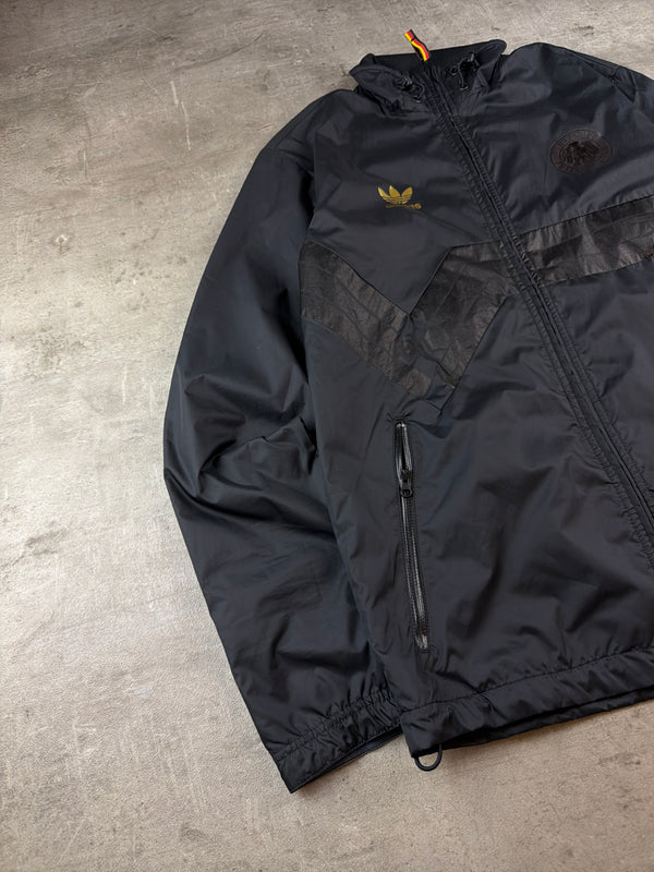 Adidas Originals Deutscher Fussball-Bund Windbreaker - All Black / Gold