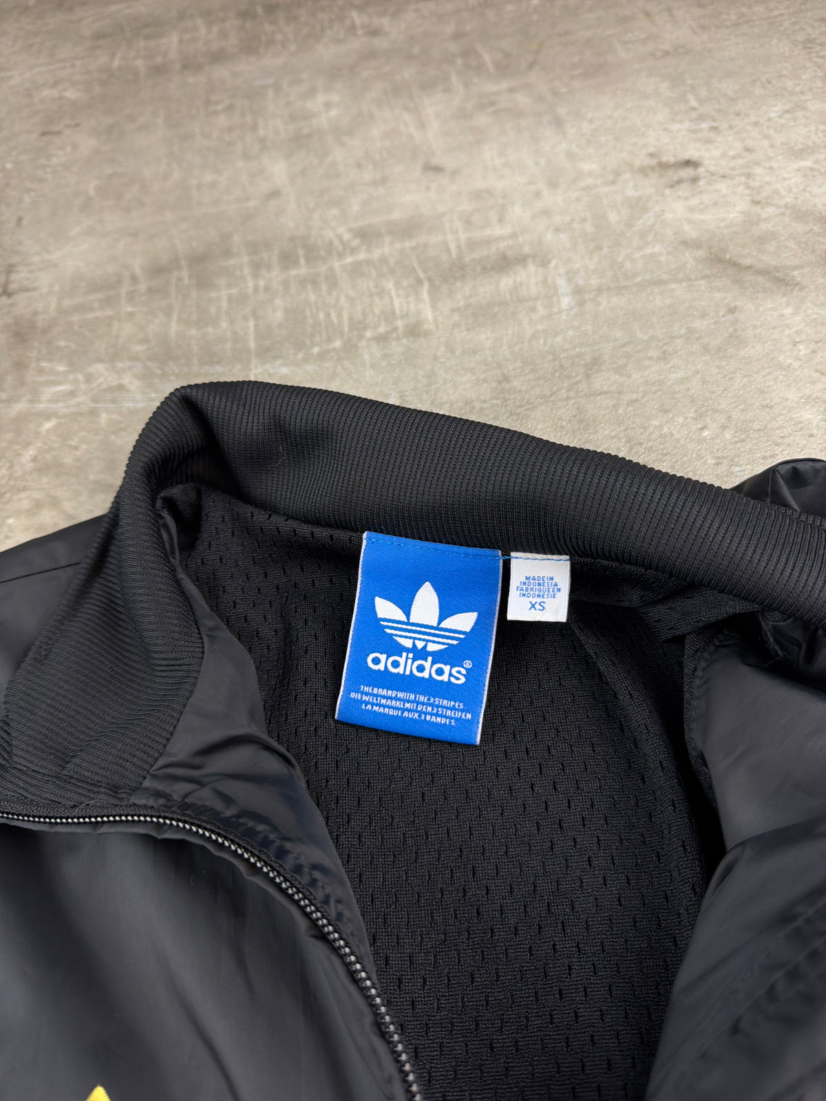 Adidas Originals Deutscher Fussball-Bund Windbreaker - All Black / Gold – Ansicht 8