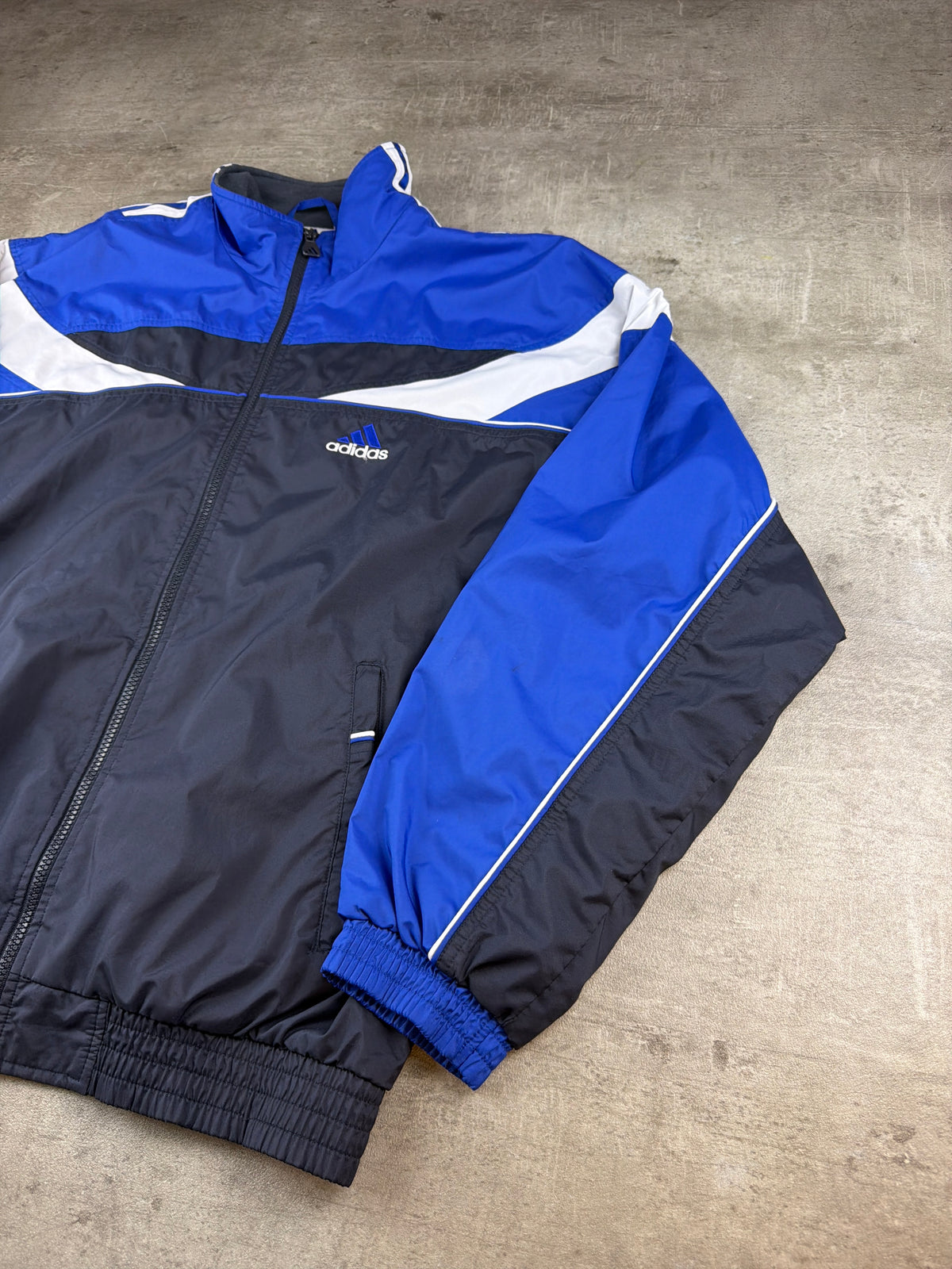 Adidas Y2K Colorblock Trackjacket - Royal Blue / Navy / White – Ansicht 4