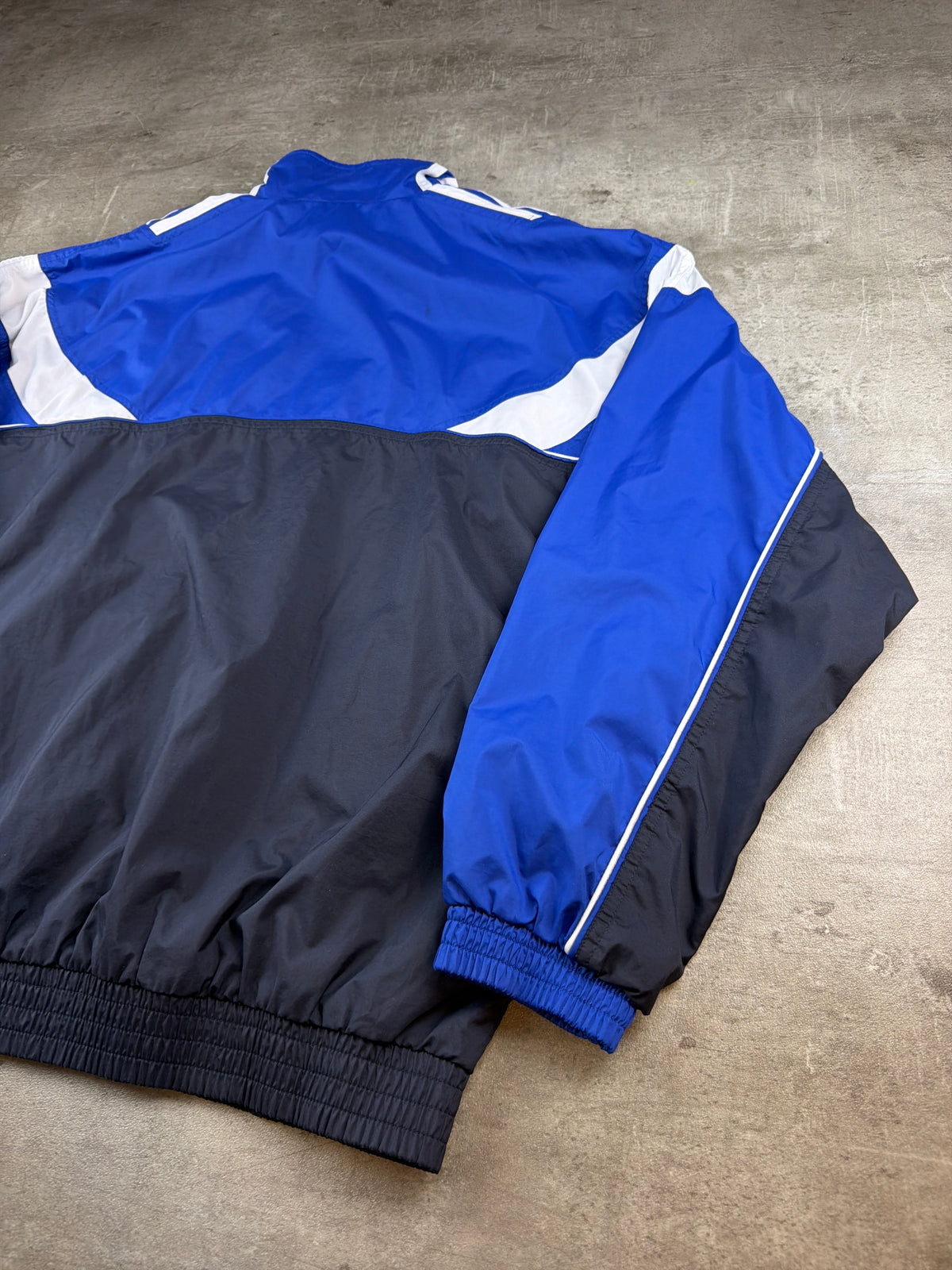 Adidas Y2K Colorblock Trackjacket - Royal Blue / Navy / White - Past Pieces