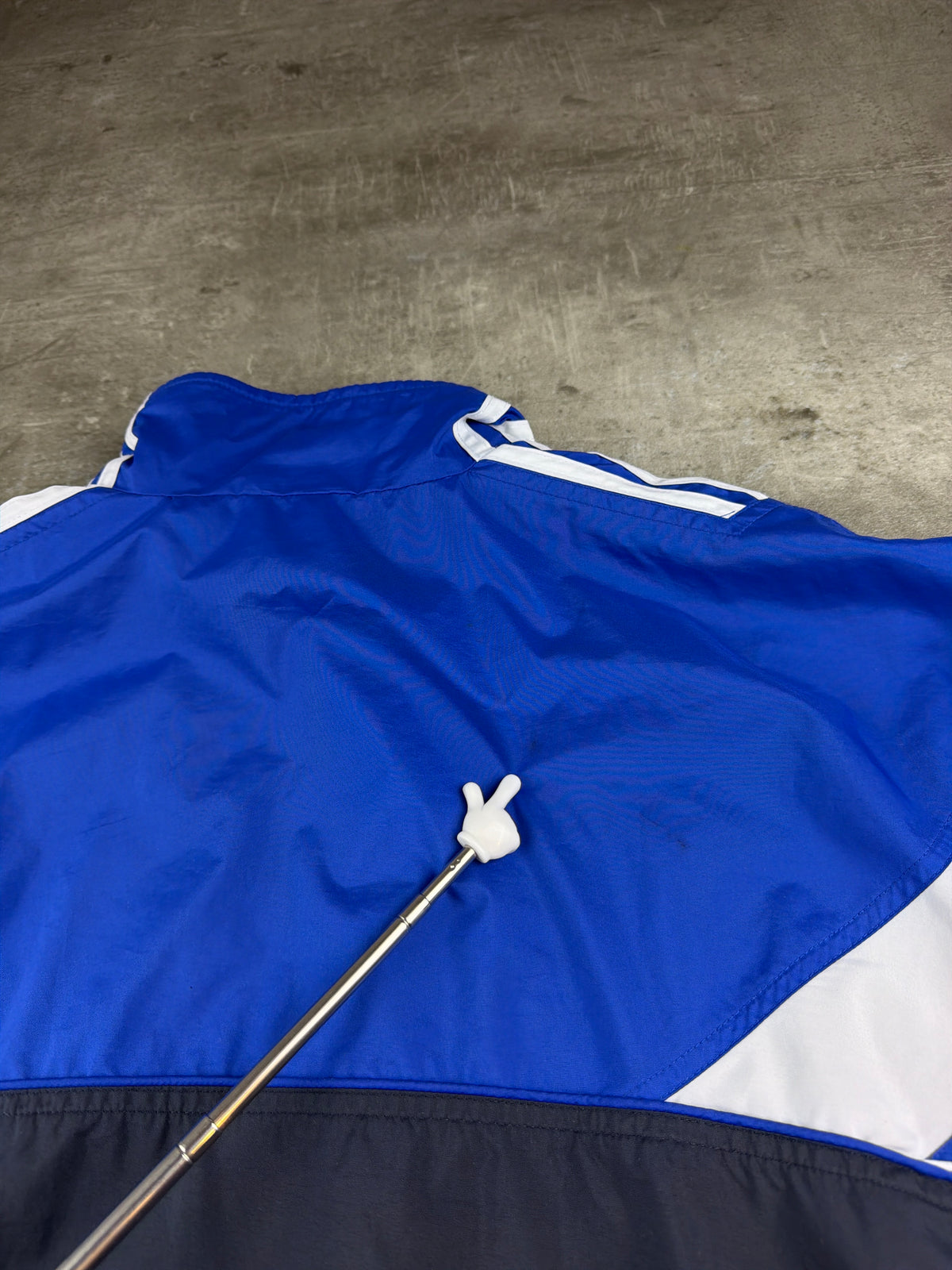Adidas Y2K Colorblock Trackjacket - Royal Blue / Navy / White - Past Pieces