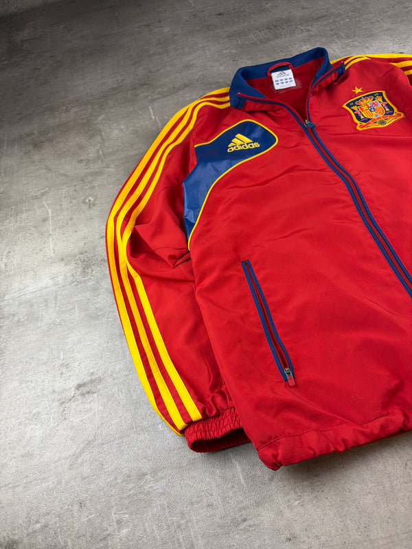 Adidas Spain National Team 2011/12 Trackjacket - Red / Yellow / Navy Blue
