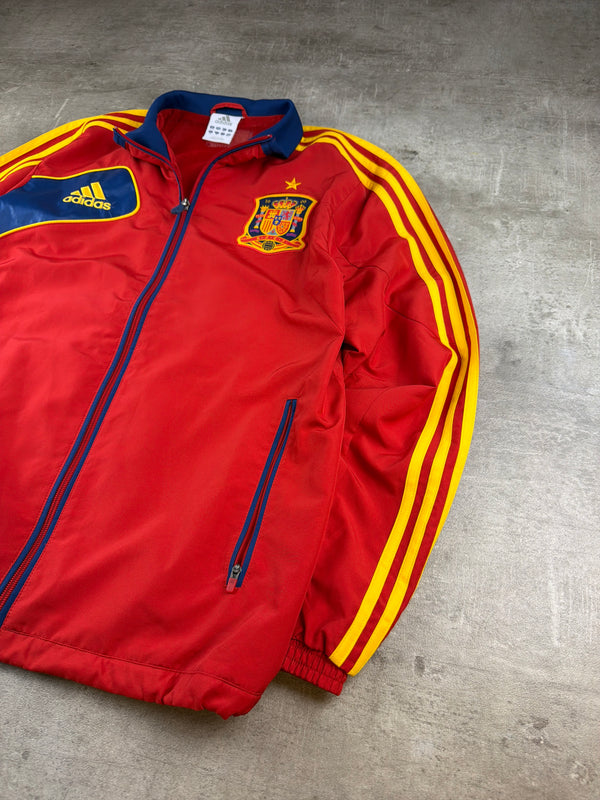 Adidas Spain National Team 2011/12 Trackjacket - Red / Yellow / Navy Blue