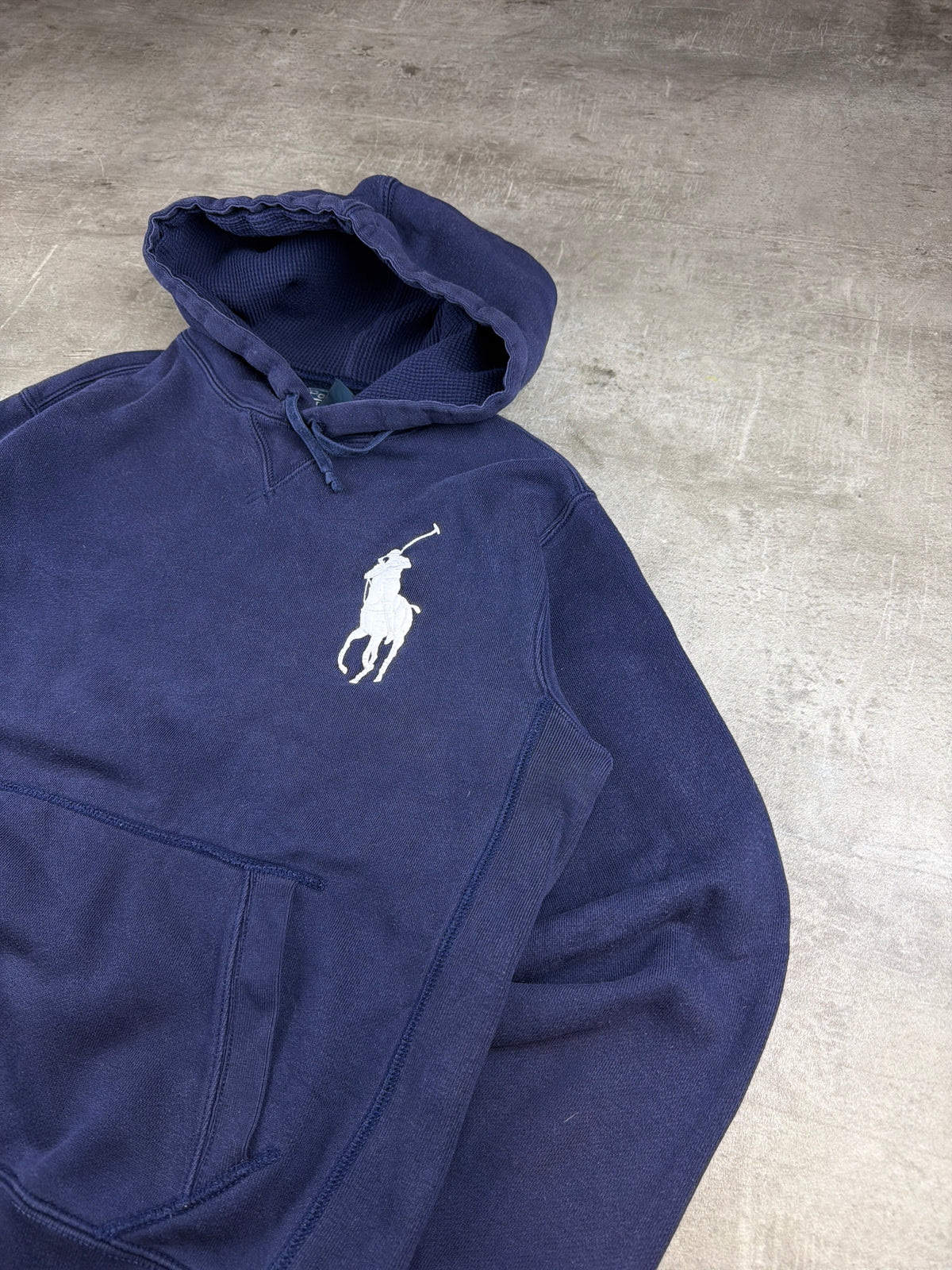 Ralph Lauren Big Pony "3" Embroidered Hoodie - Navy Blue – Ansicht 4