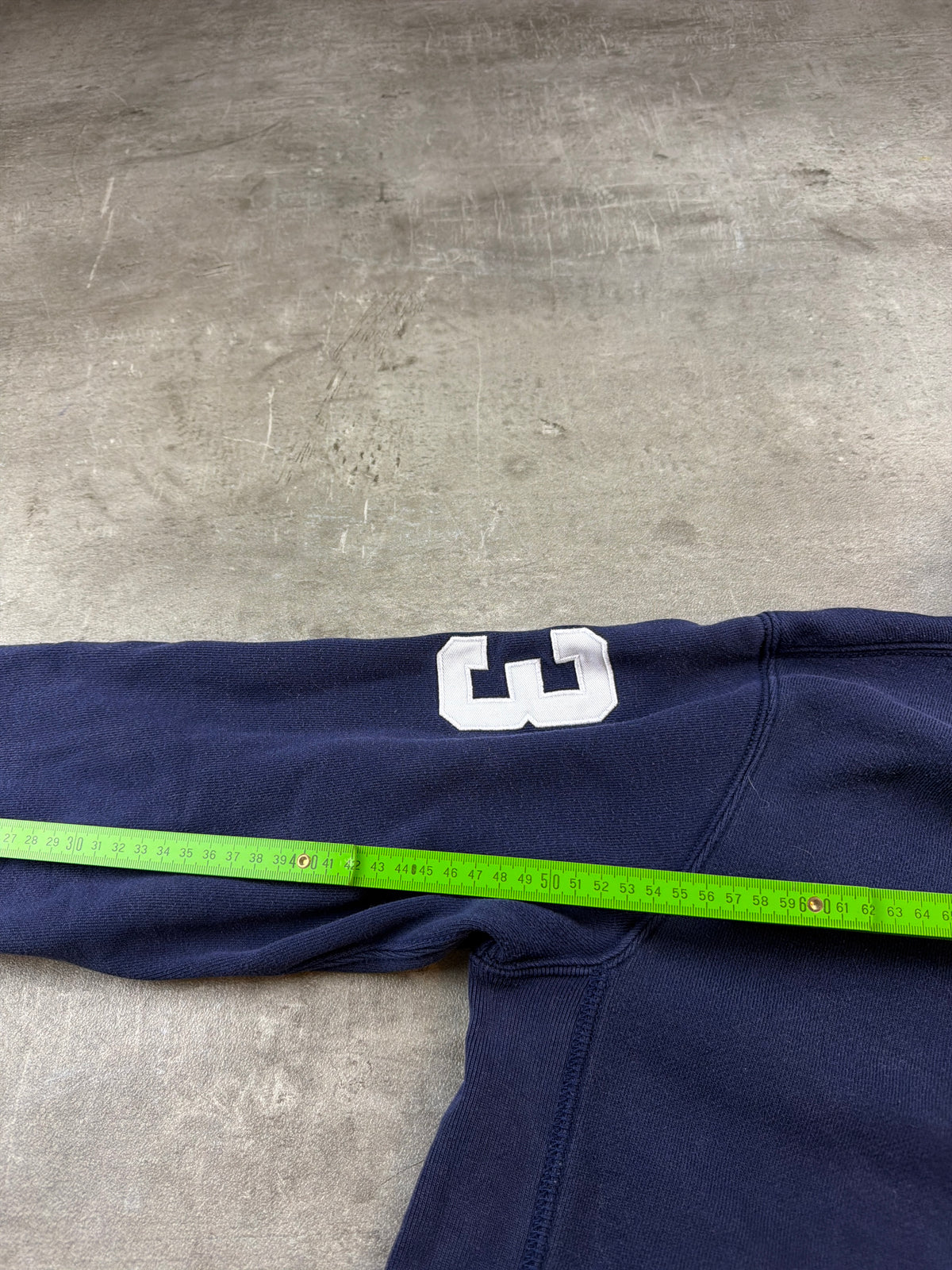 Ralph Lauren Big Pony "3" Embroidered Hoodie - Navy Blue – Ansicht 10