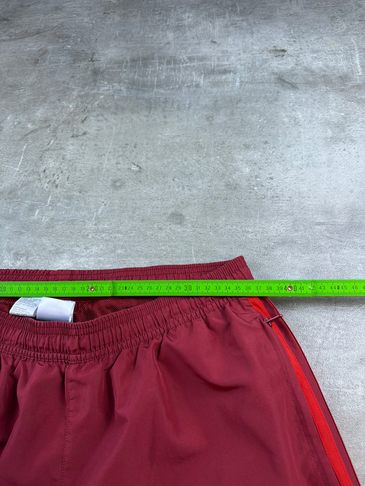 Adidas FC Bayern Munich Three-Stripes Trackpants - Burgundy / Red - Past Pieces