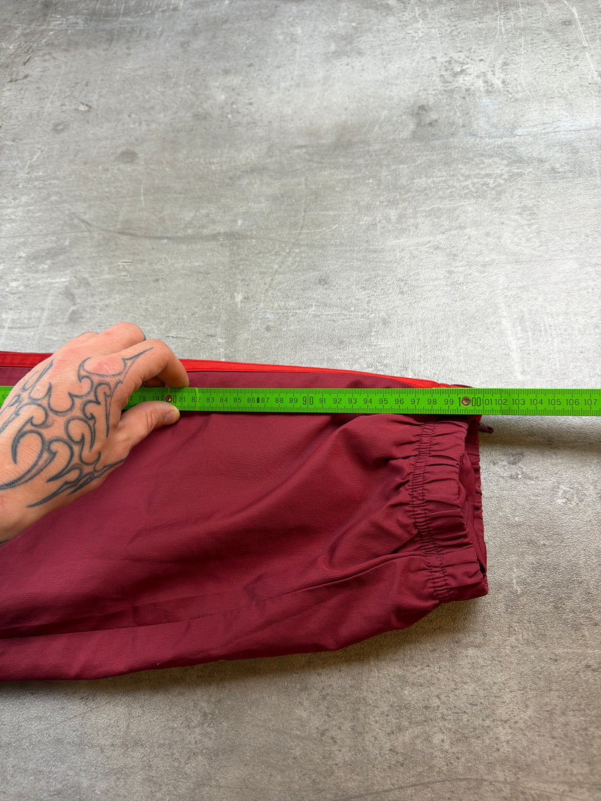 Adidas FC Bayern Munich Three-Stripes Trackpants - Burgundy / Red - Past Pieces