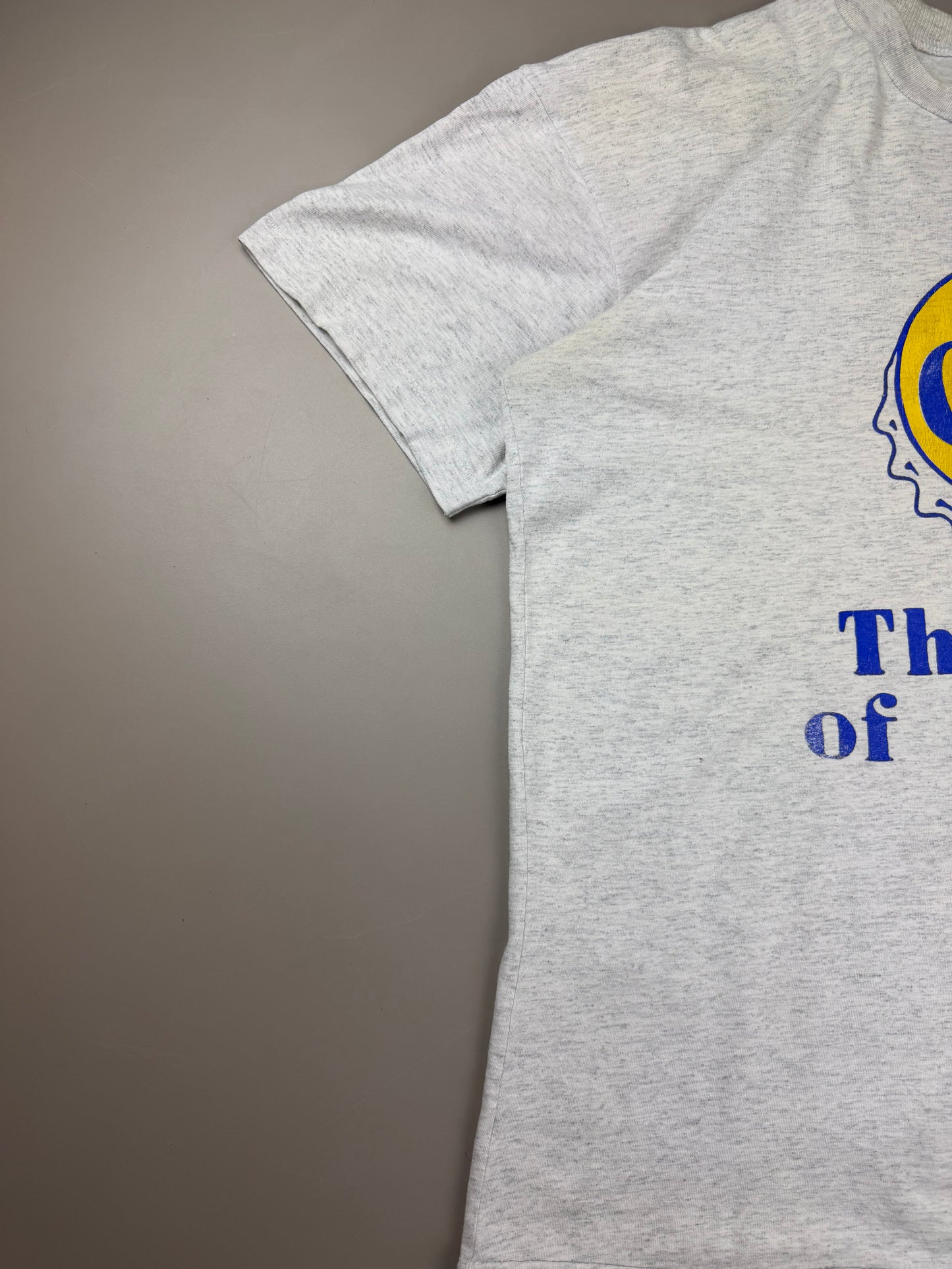 Vintage "Carib Beer of Grenada" Promo Tee - Heather Grey / Indie Sleaze