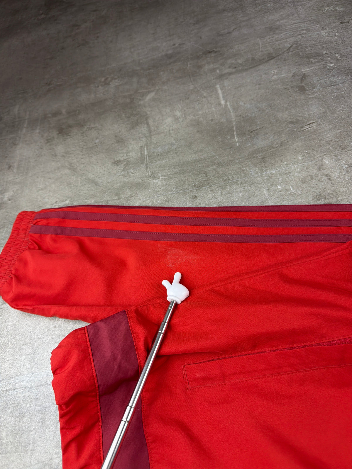 Adidas FC Bayern Munich 2015/16 Presentation Trackjacket - Red / Burgundy Blokecore - Past Pieces