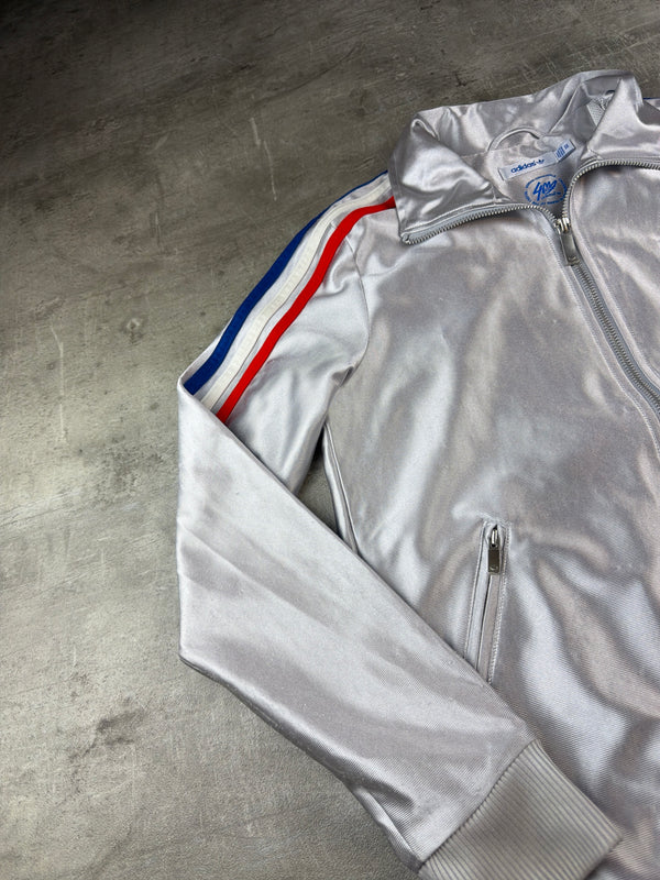 Adidas Originals Firebird Trackjacket - Silver / Red / Blue Y2K Metallic
